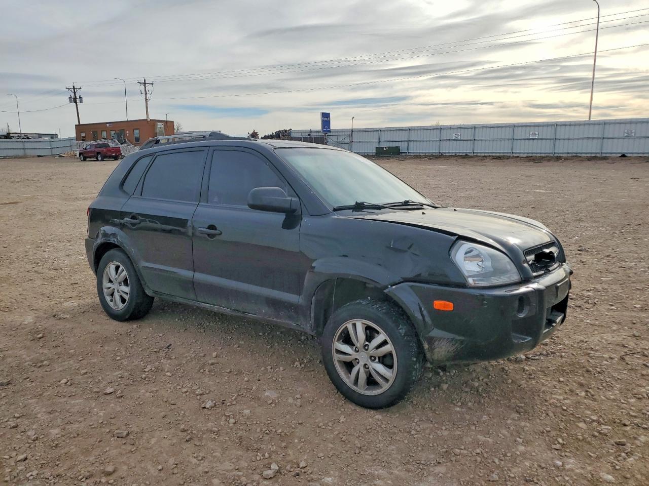 2009 Hyundai Tucson Gls Черный vin: KM8JM12B59U113456