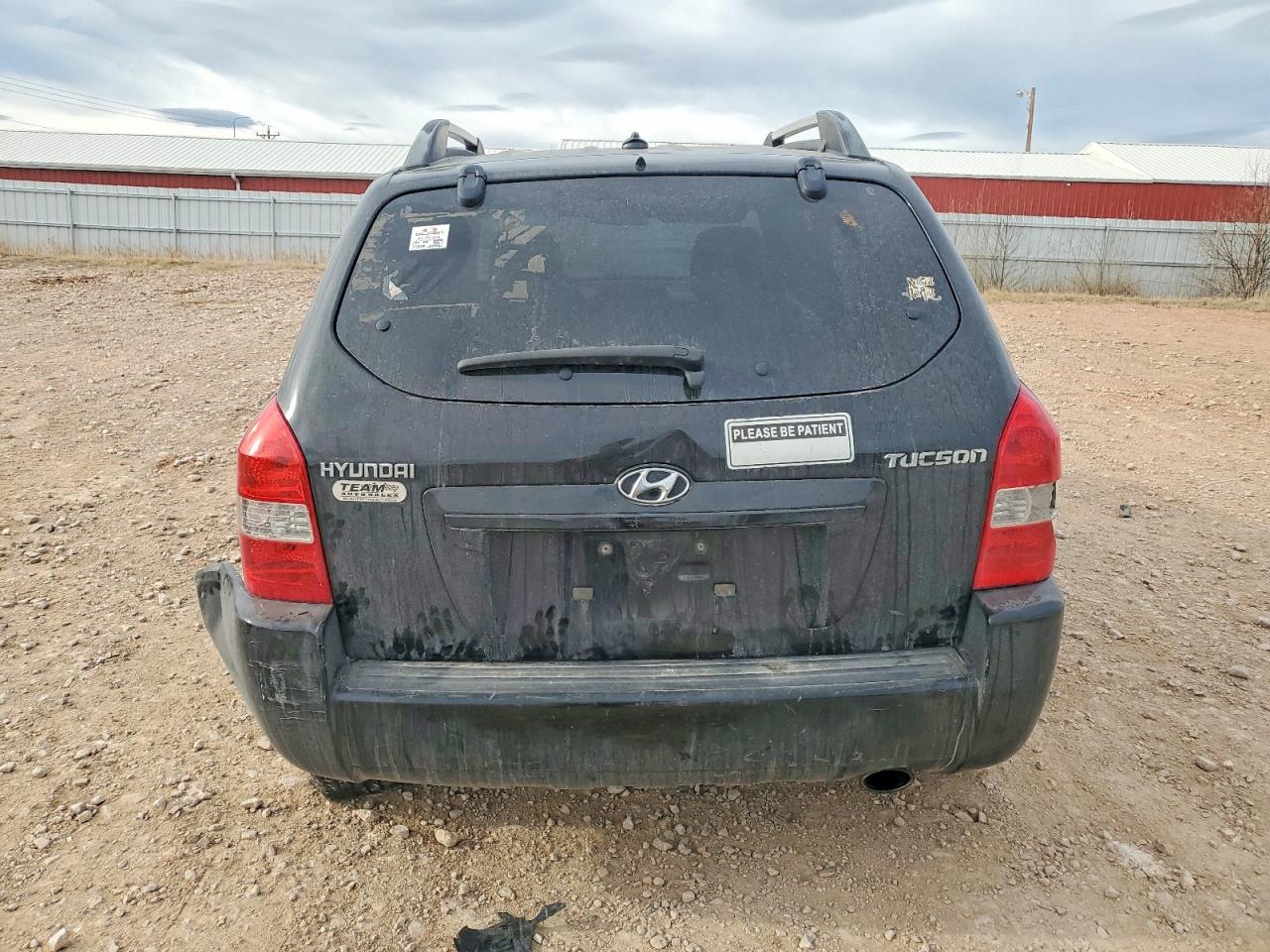 2009 Hyundai Tucson Gls Черный vin: KM8JM12B59U113456