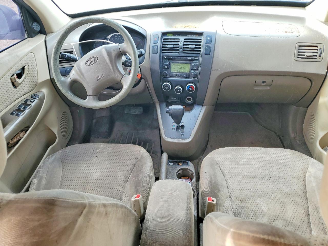 2009 Hyundai Tucson Gls Черный vin: KM8JM12B59U113456
