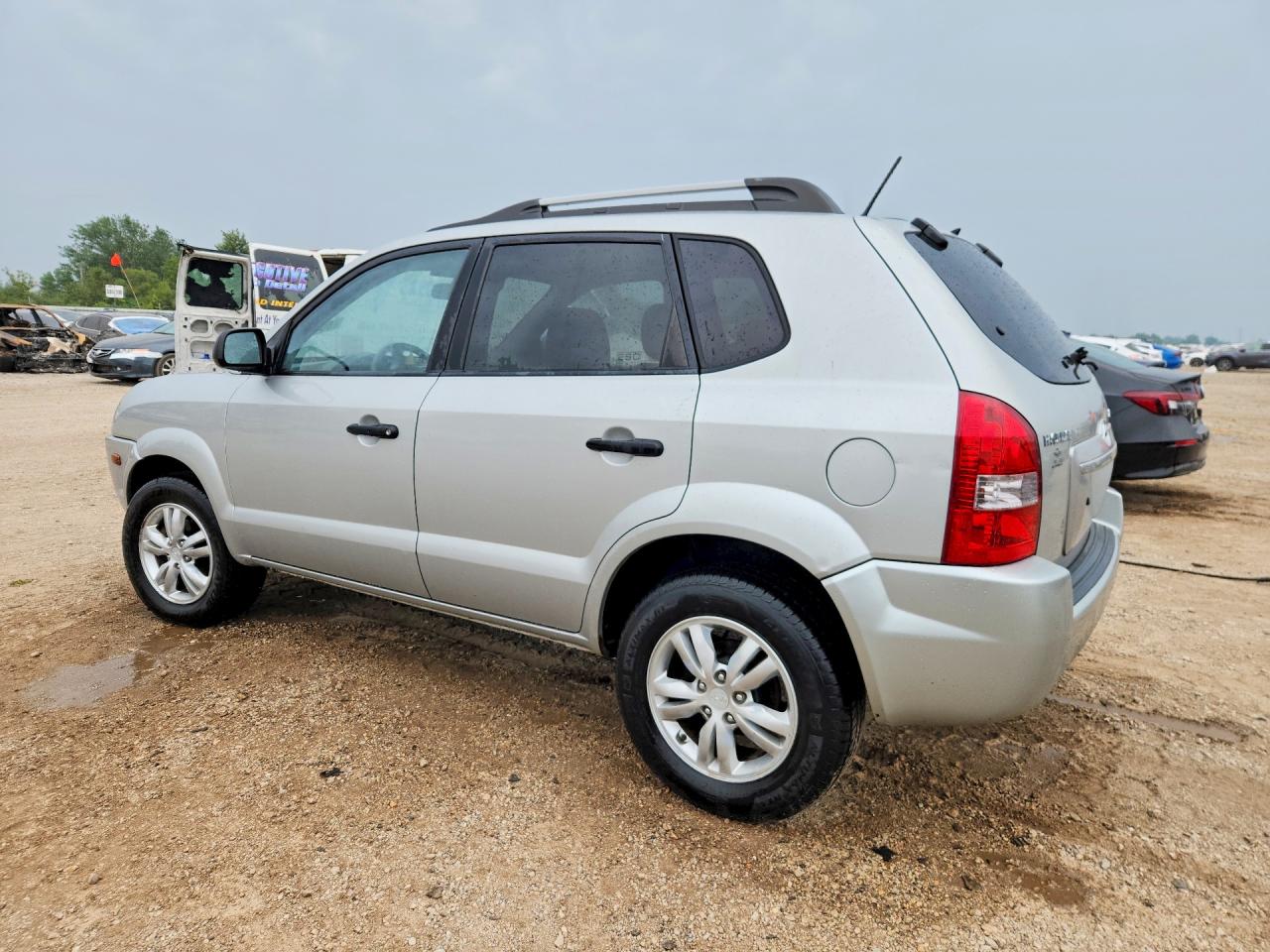 2009 Hyundai Tucson Gls Silver vin: KM8JM12B59U129592