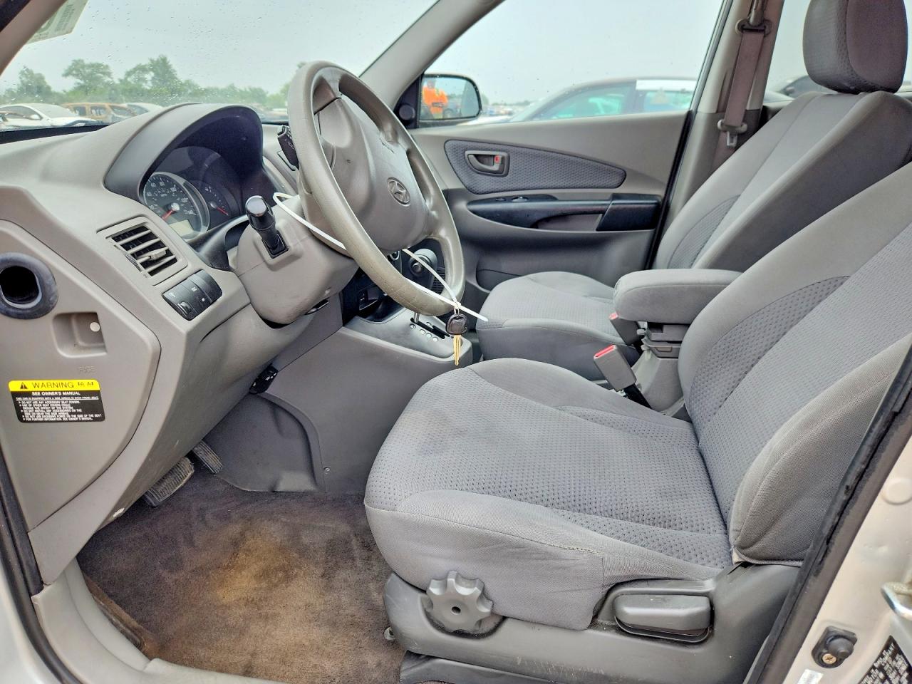 2009 Hyundai Tucson Gls Silver vin: KM8JM12B59U129592