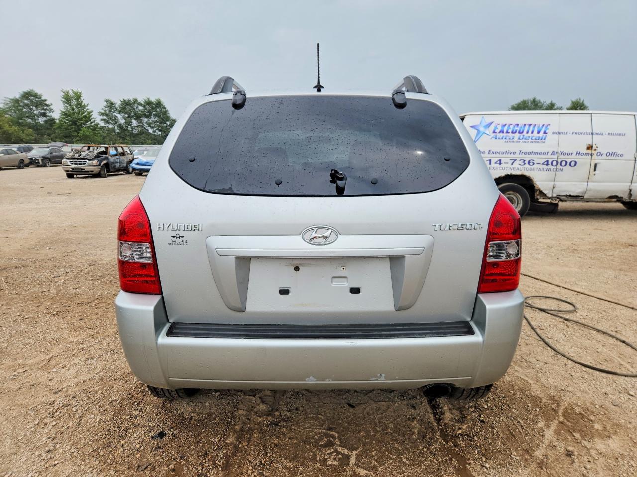 2009 Hyundai Tucson Gls Silver vin: KM8JM12B59U129592