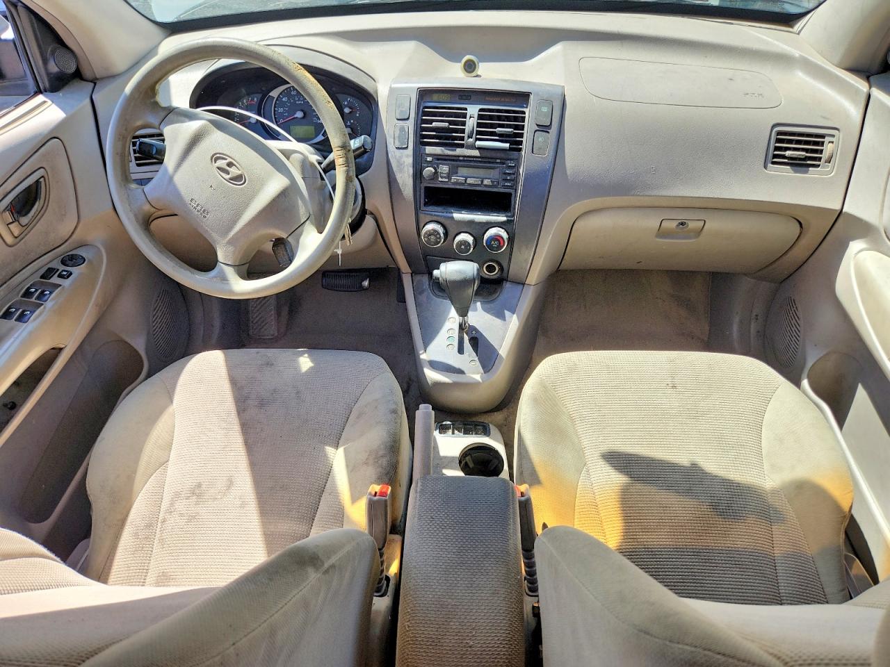 2005 Hyundai Tucson Gl Blue vin: KM8JM12B65U079960