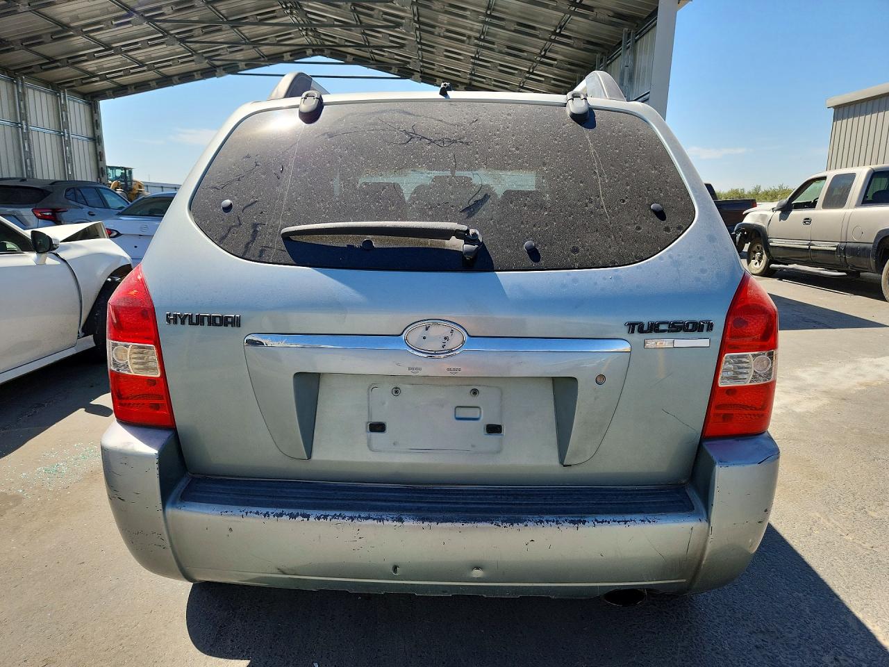 2005 Hyundai Tucson Gl Blue vin: KM8JM12B65U079960