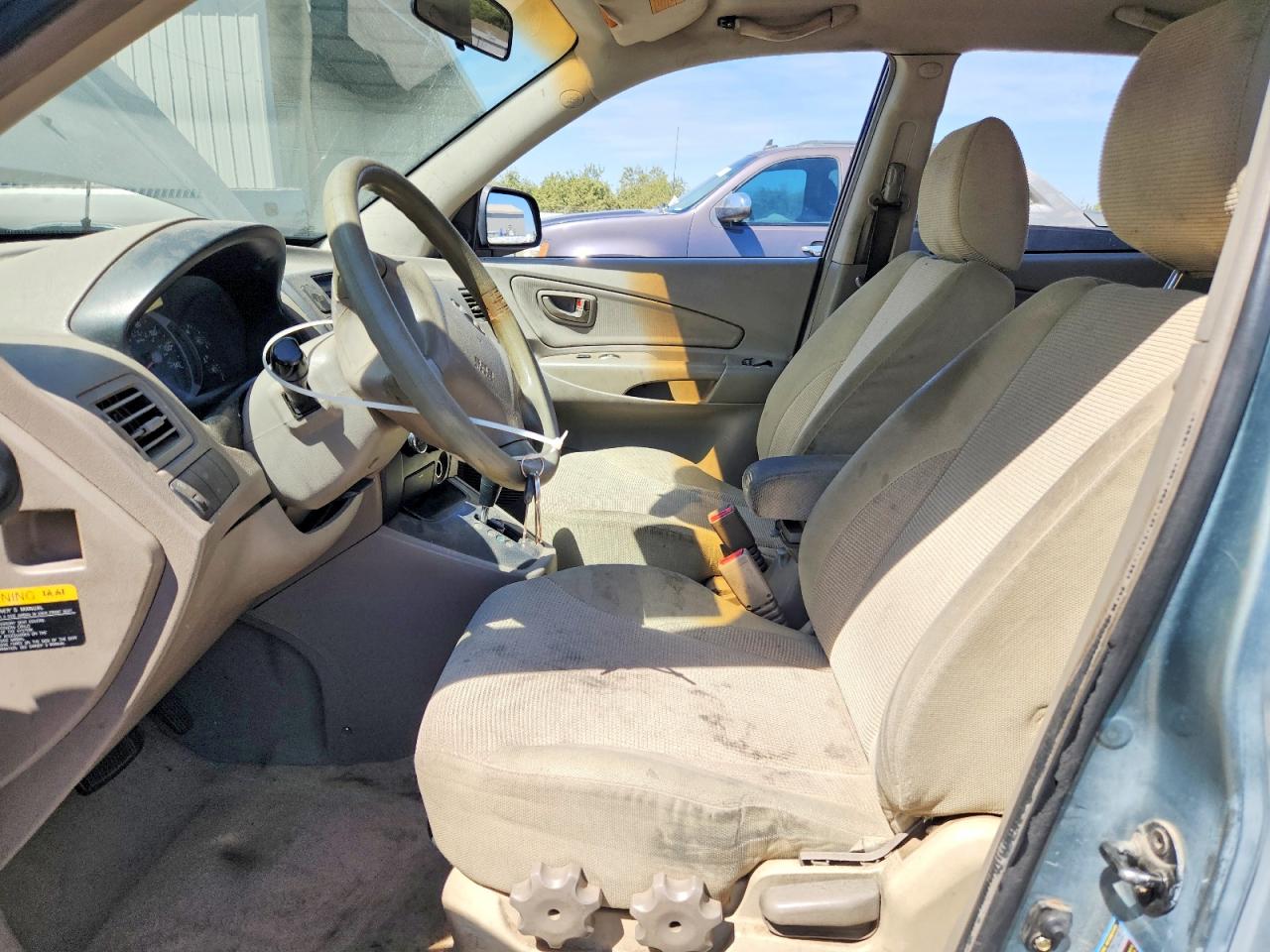 2005 Hyundai Tucson Gl Blue vin: KM8JM12B65U079960