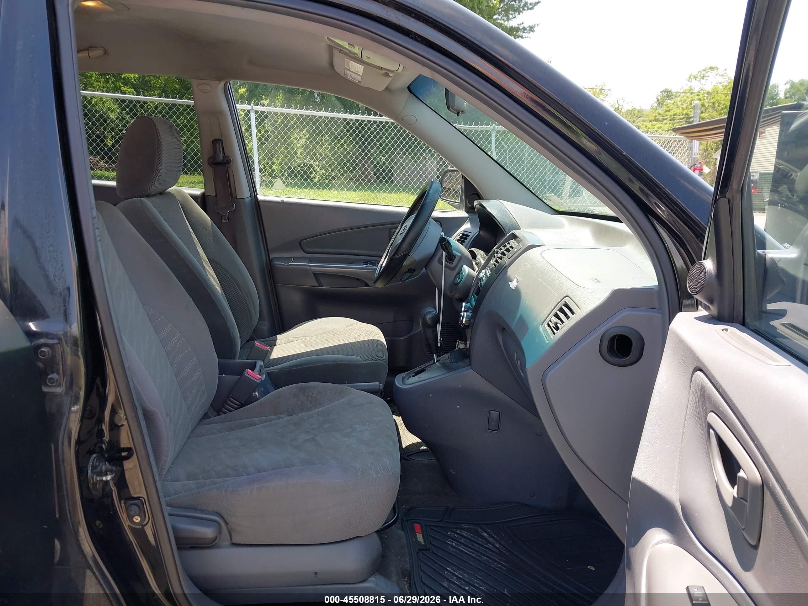 2005 Hyundai Tucson Gl Black vin: KM8JM12B65U164135