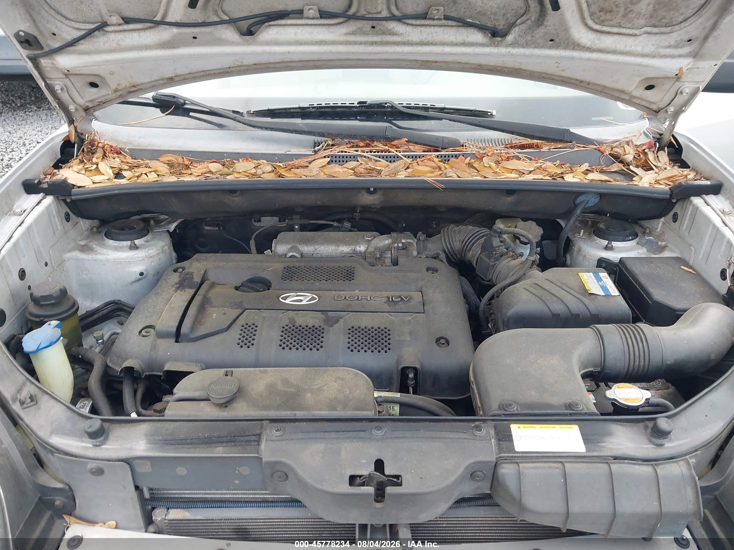 2007 Hyundai Tucson Gls Silver vin: KM8JM12B67U649653