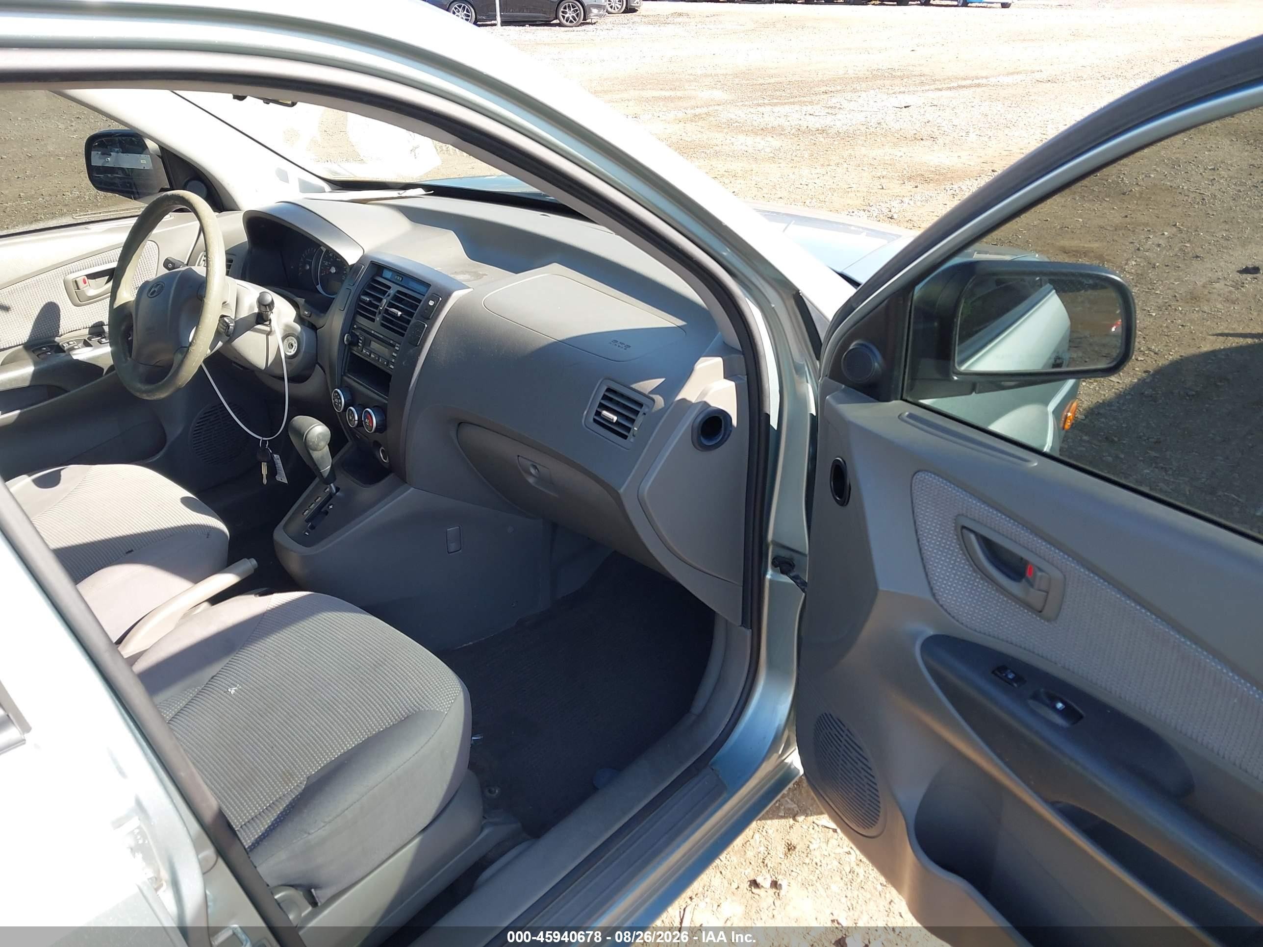 2008 Hyundai Tucson Gls Light Blue vin: KM8JM12B68U756784
