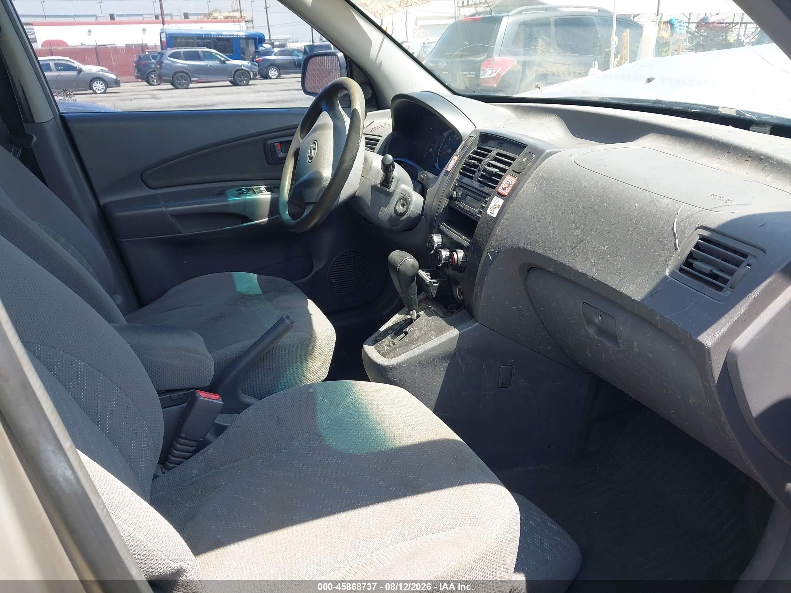 2005 Hyundai Tucson Gl Silver vin: KM8JM12B75U144699
