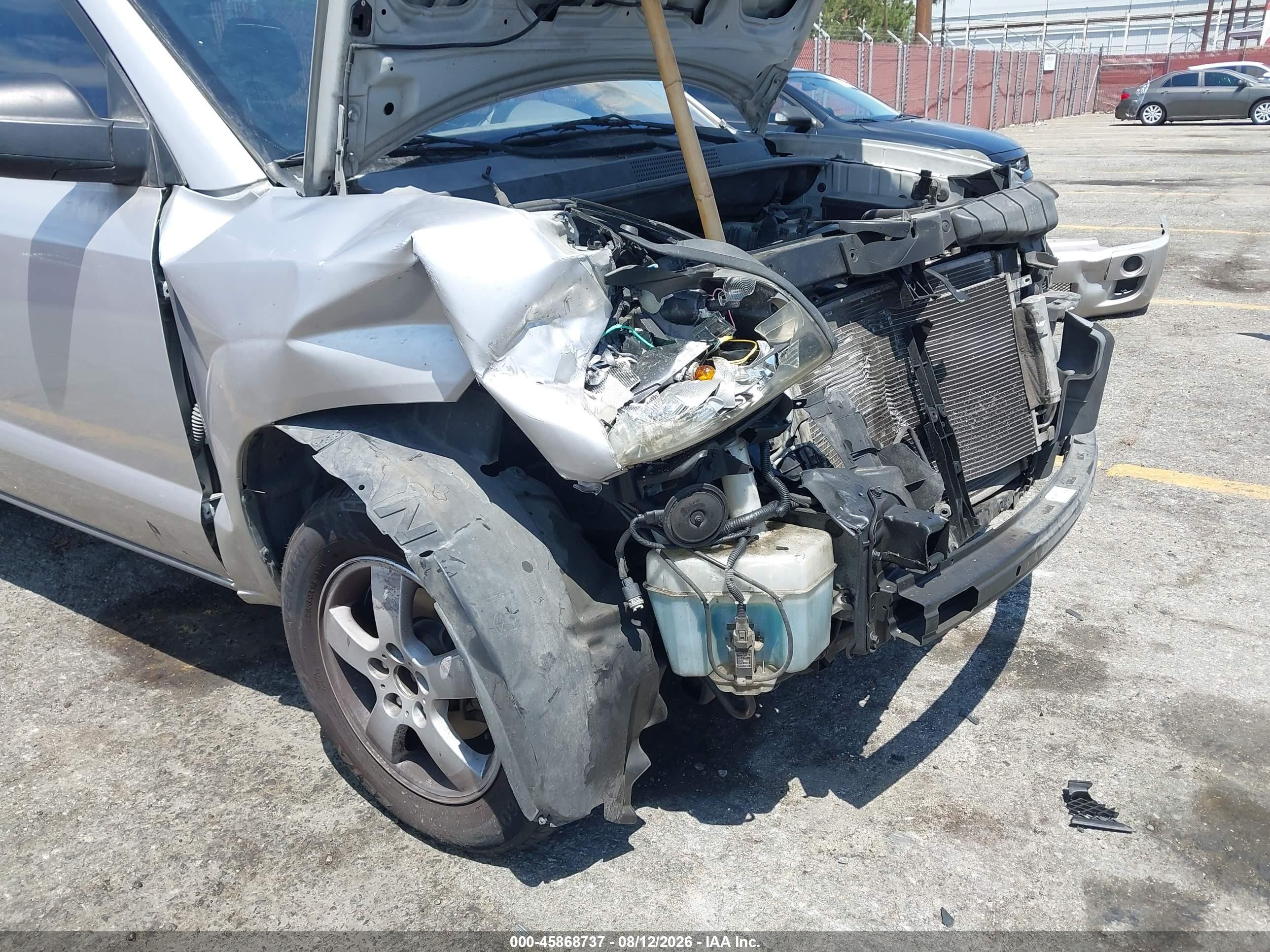 2005 Hyundai Tucson Gl Silver vin: KM8JM12B75U144699