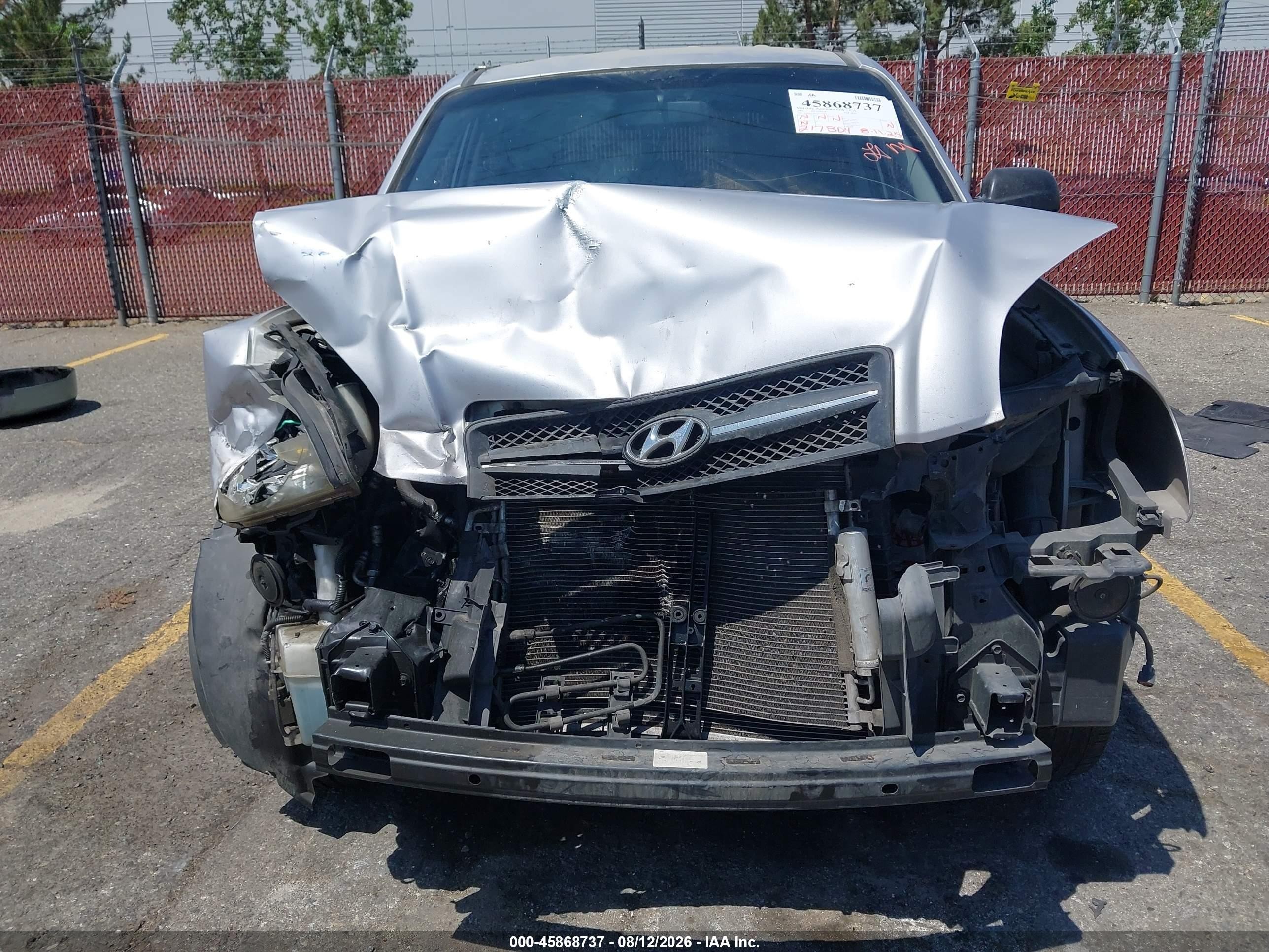 2005 Hyundai Tucson Gl Silver vin: KM8JM12B75U144699