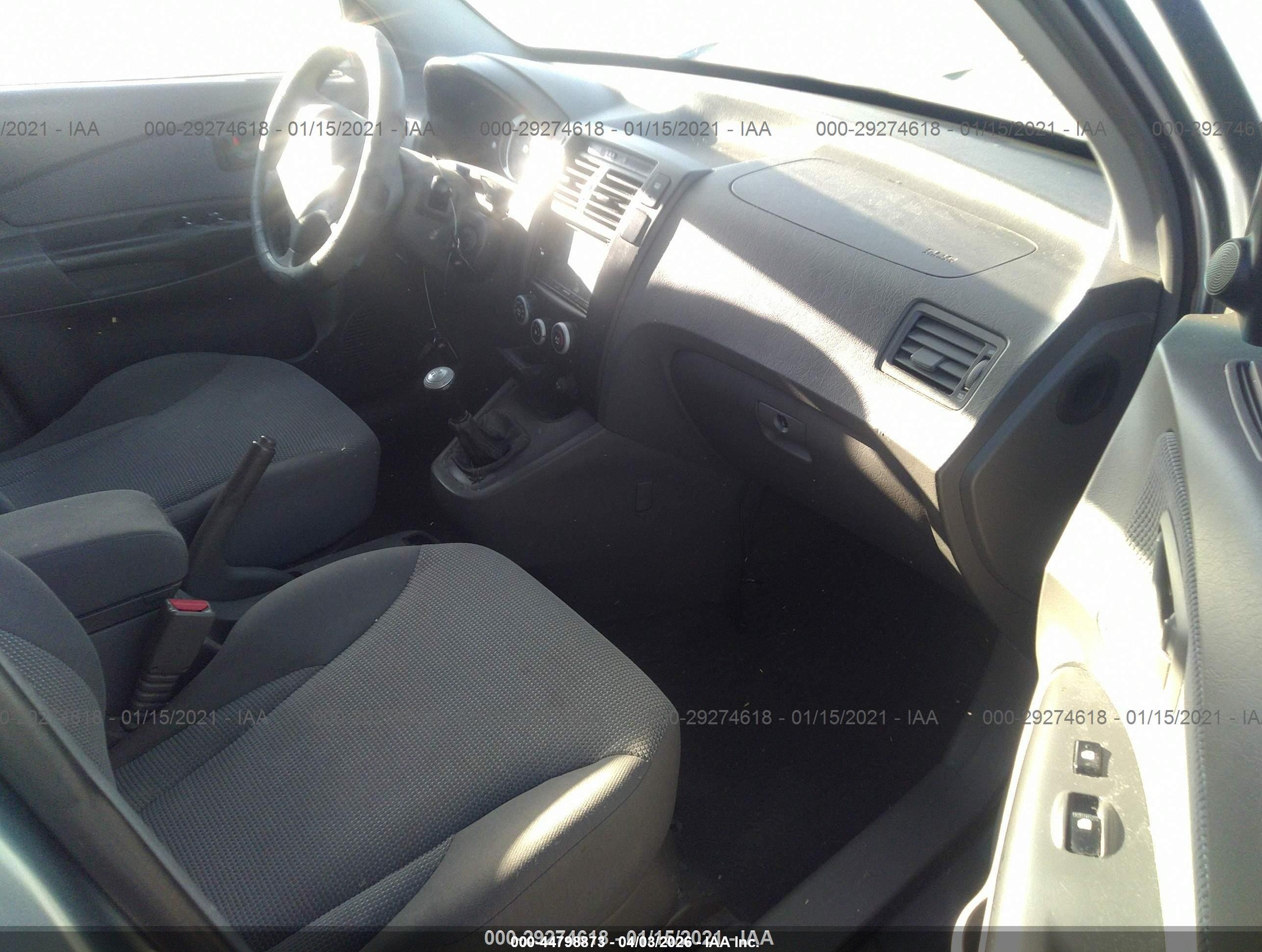 2006 Hyundai Tucson Gl Gray vin: KM8JM12B76U298816
