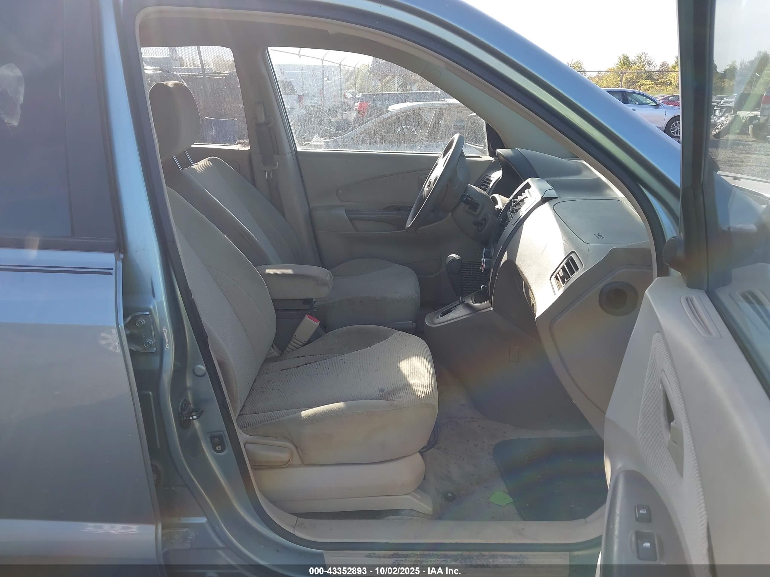 2006 Hyundai Tucson Gl Blue vin: KM8JM12B76U472044