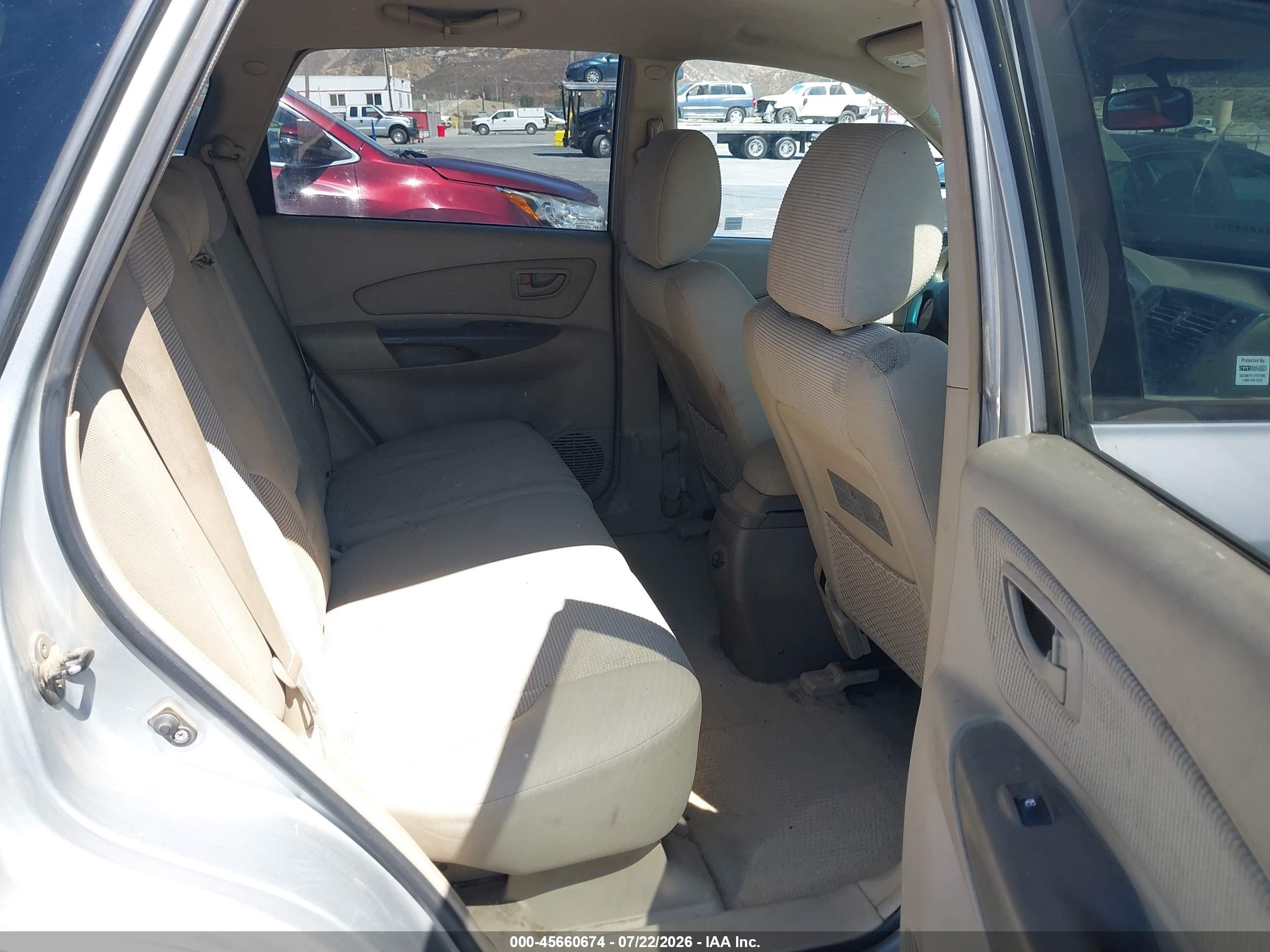 2007 Hyundai Tucson Gls Silver vin: KM8JM12B77U499715