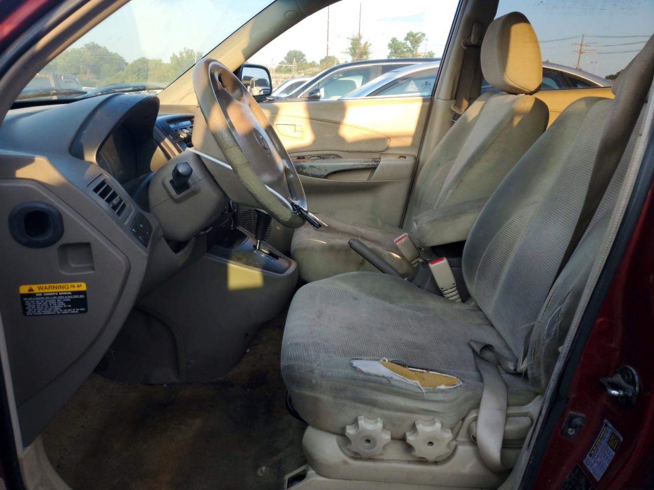 2007 Hyundai Tucson Gls Red vin: KM8JM12B77U516125