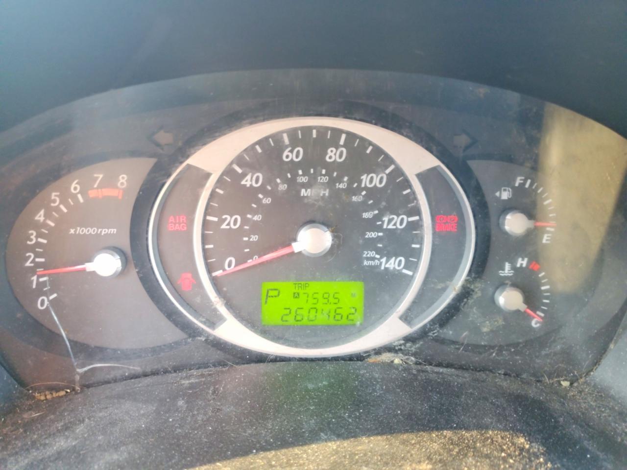 2007 Hyundai Tucson Gls Red vin: KM8JM12B77U516125