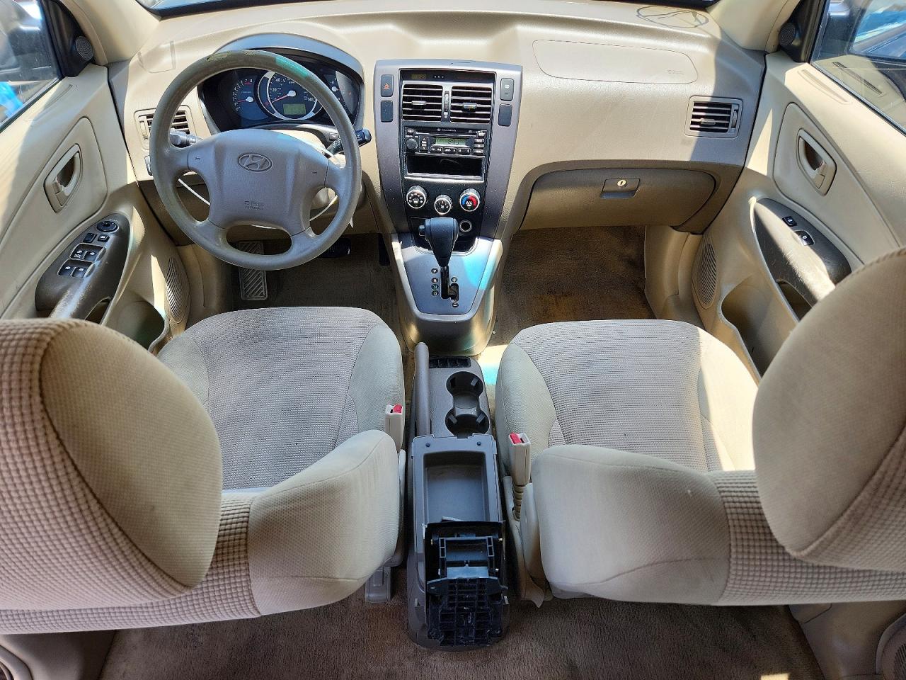 2007 Hyundai Tucson Gls Black vin: KM8JM12B77U586370