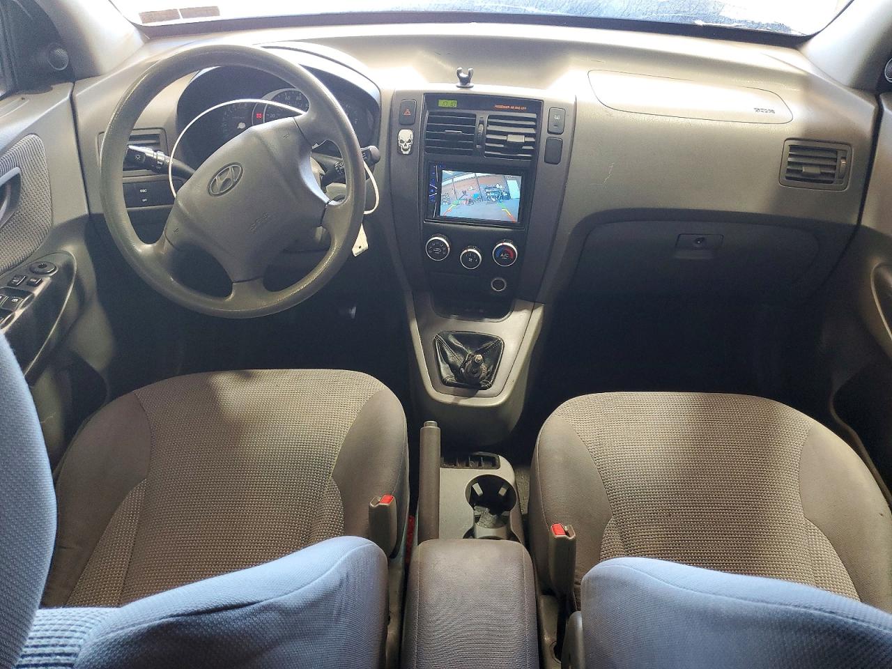 2008 Hyundai Tucson Gls White vin: KM8JM12B78U897959