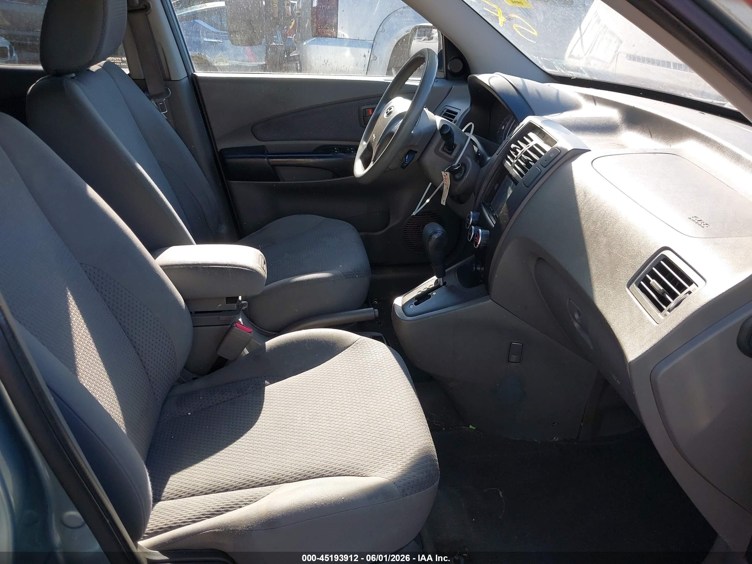 2009 Hyundai Tucson Gls Light Blue vin: KM8JM12B79U970040