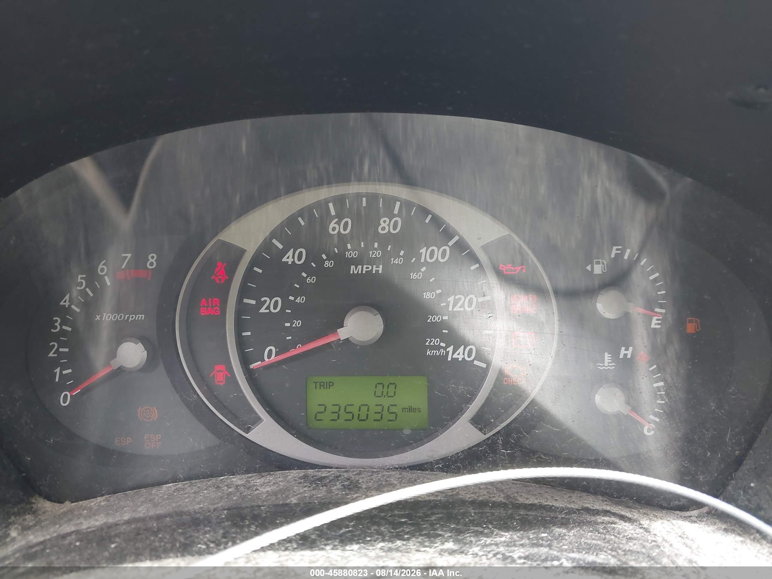 2005 Hyundai Tucson Gl Blue vin: KM8JM12B85U072315