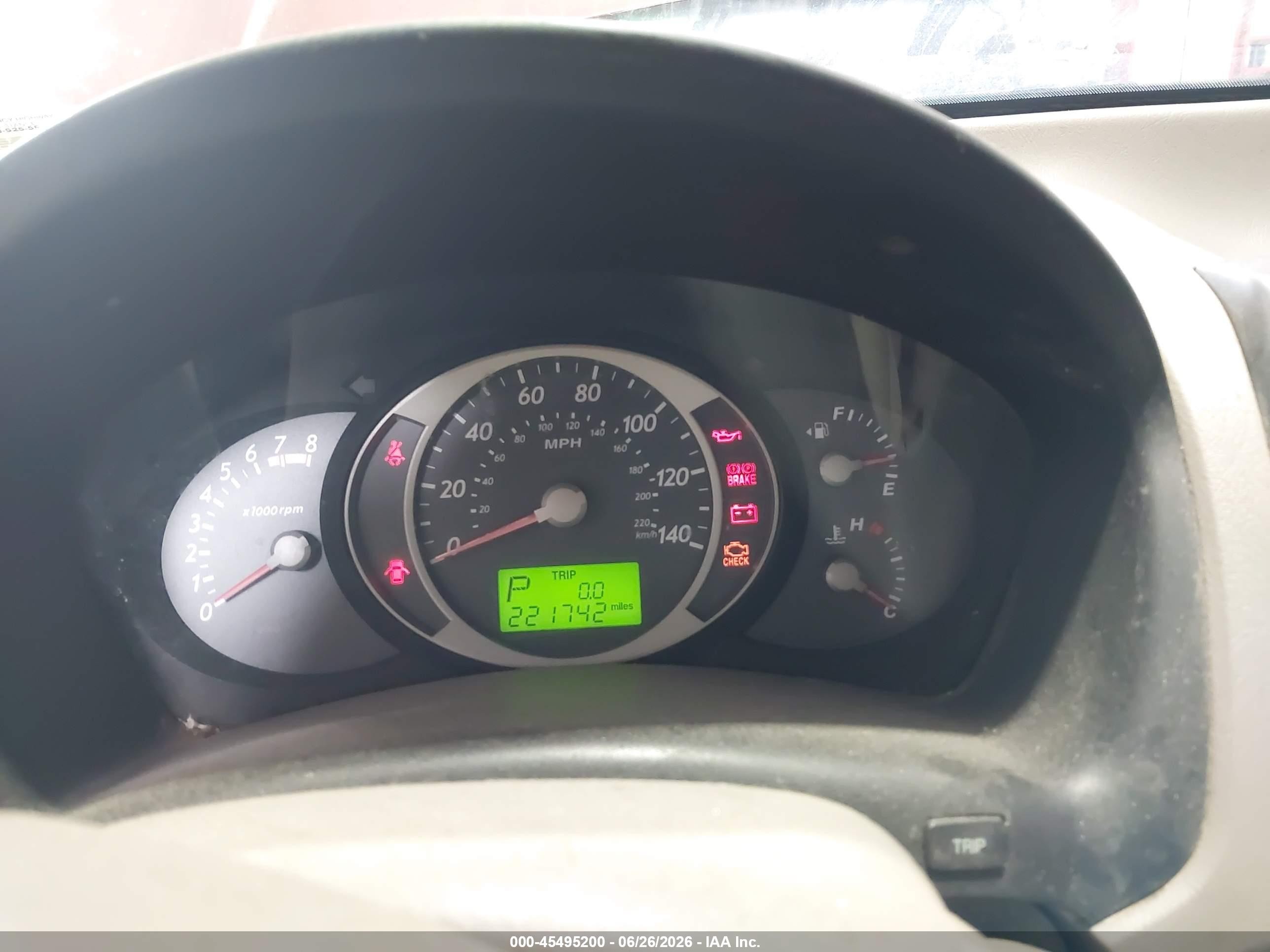 2005 Hyundai Tucson Gl Red vin: KM8JM12B85U121674