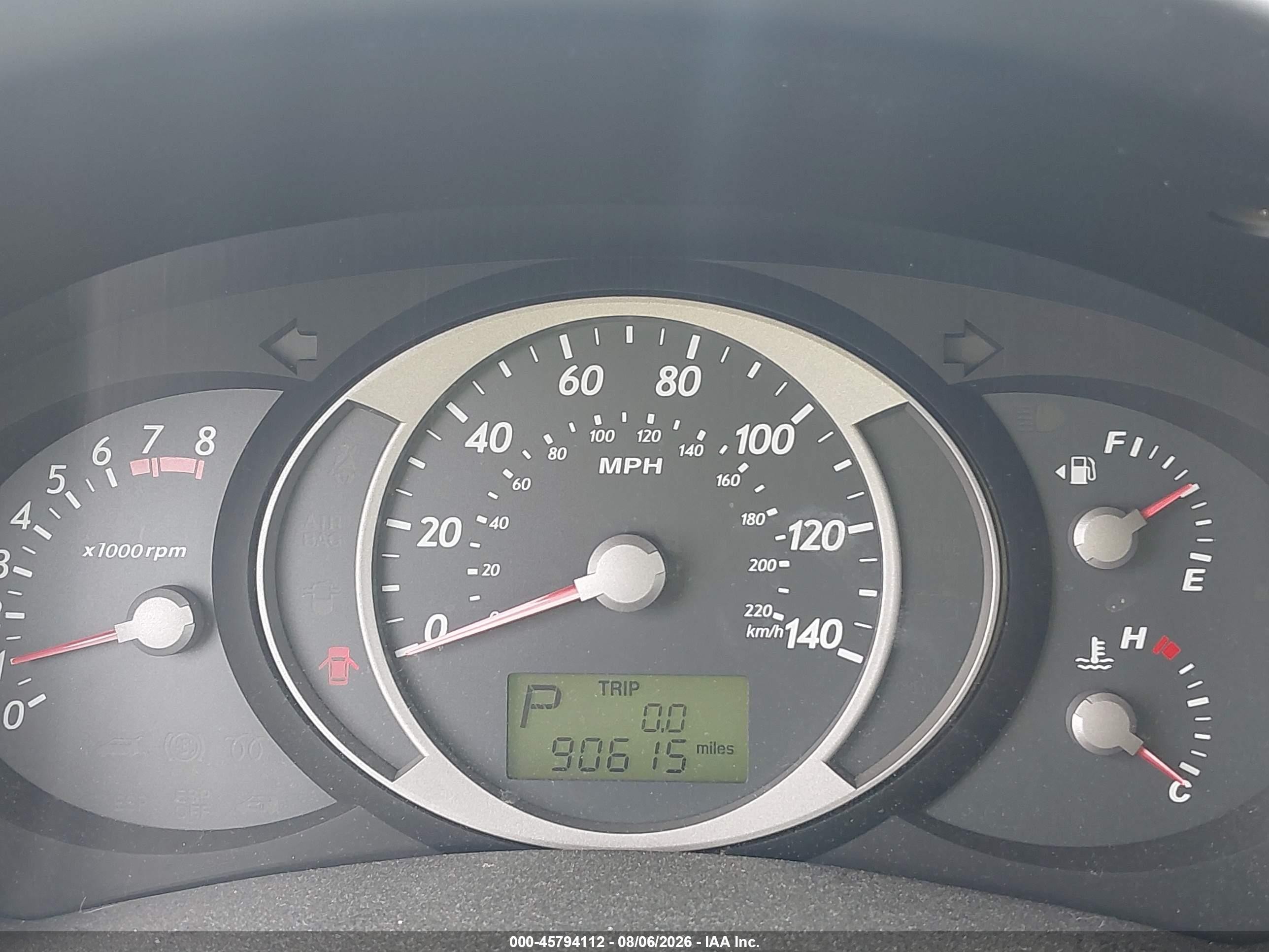 2005 Hyundai Tucson Gl Blue vin: KM8JM12B85U148678
