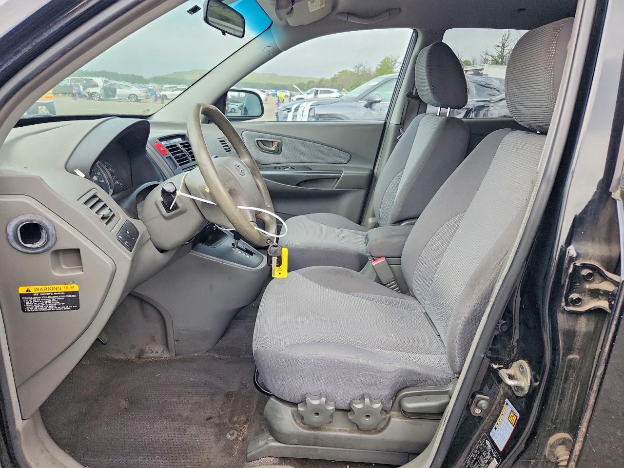 2007 Hyundai Tucson Gls Black vin: KM8JM12B87U588354