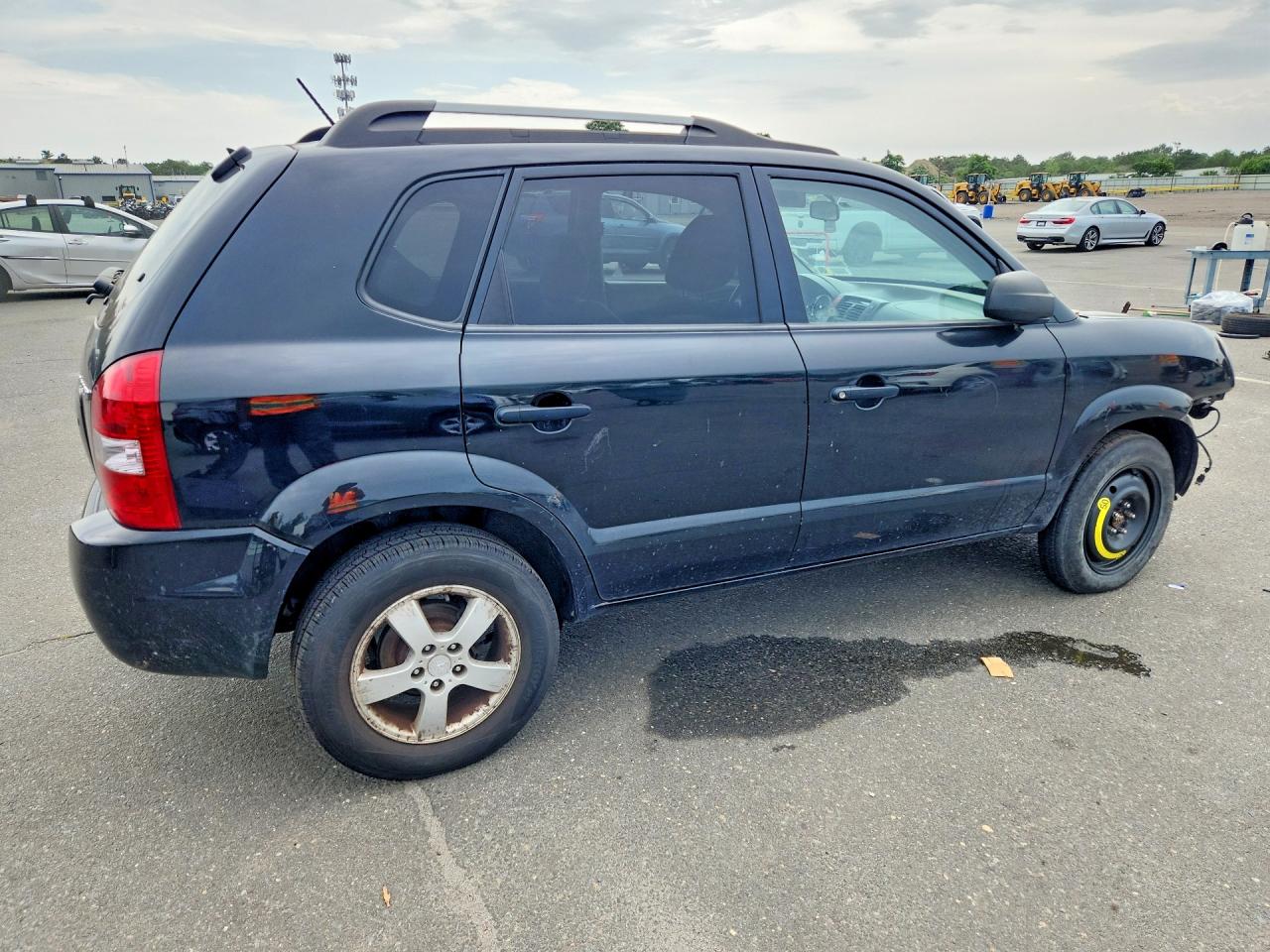 2007 Hyundai Tucson Gls Black vin: KM8JM12B87U588354