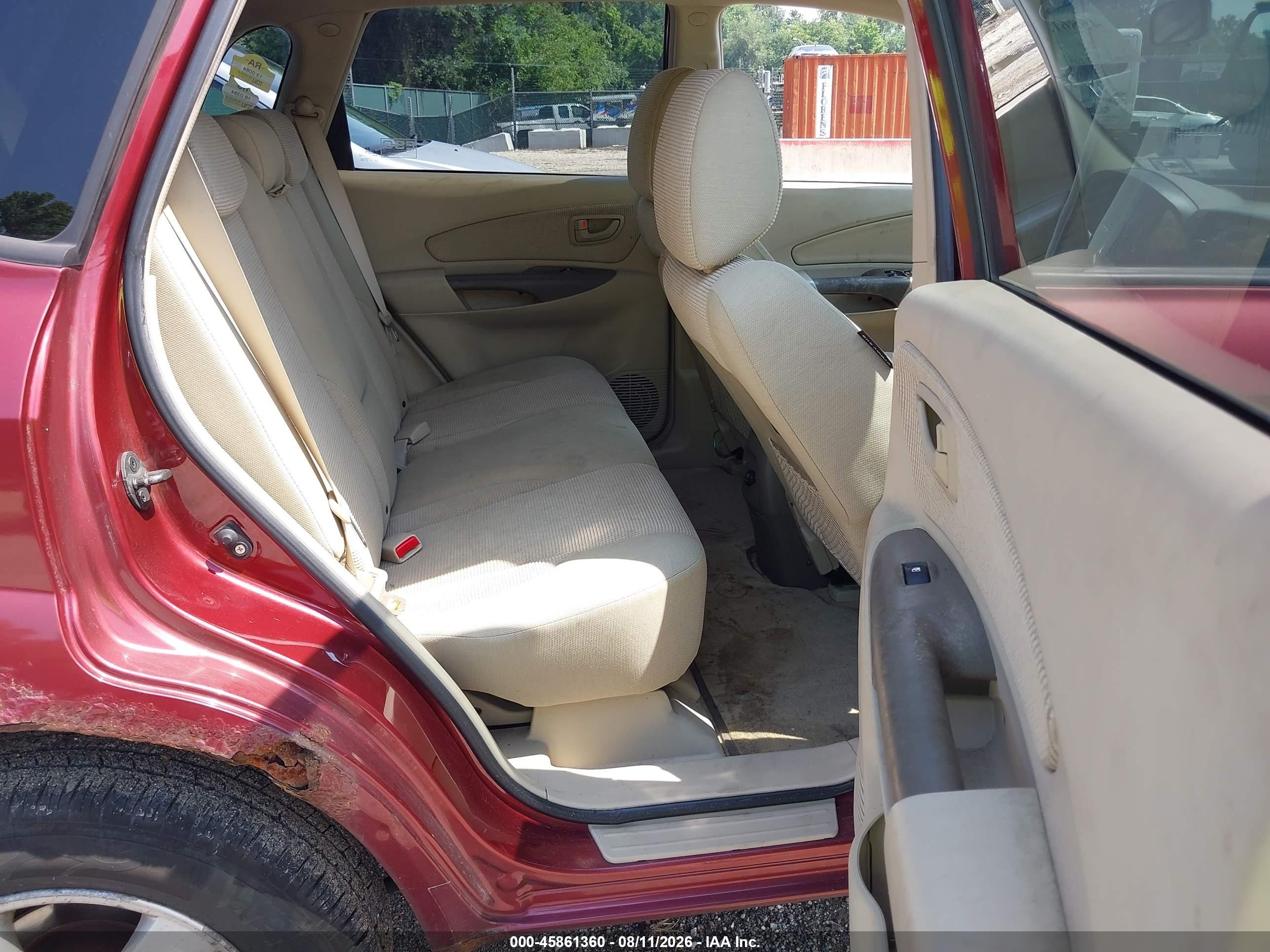 2007 Hyundai Tucson Gls Red vin: KM8JM12B87U609266