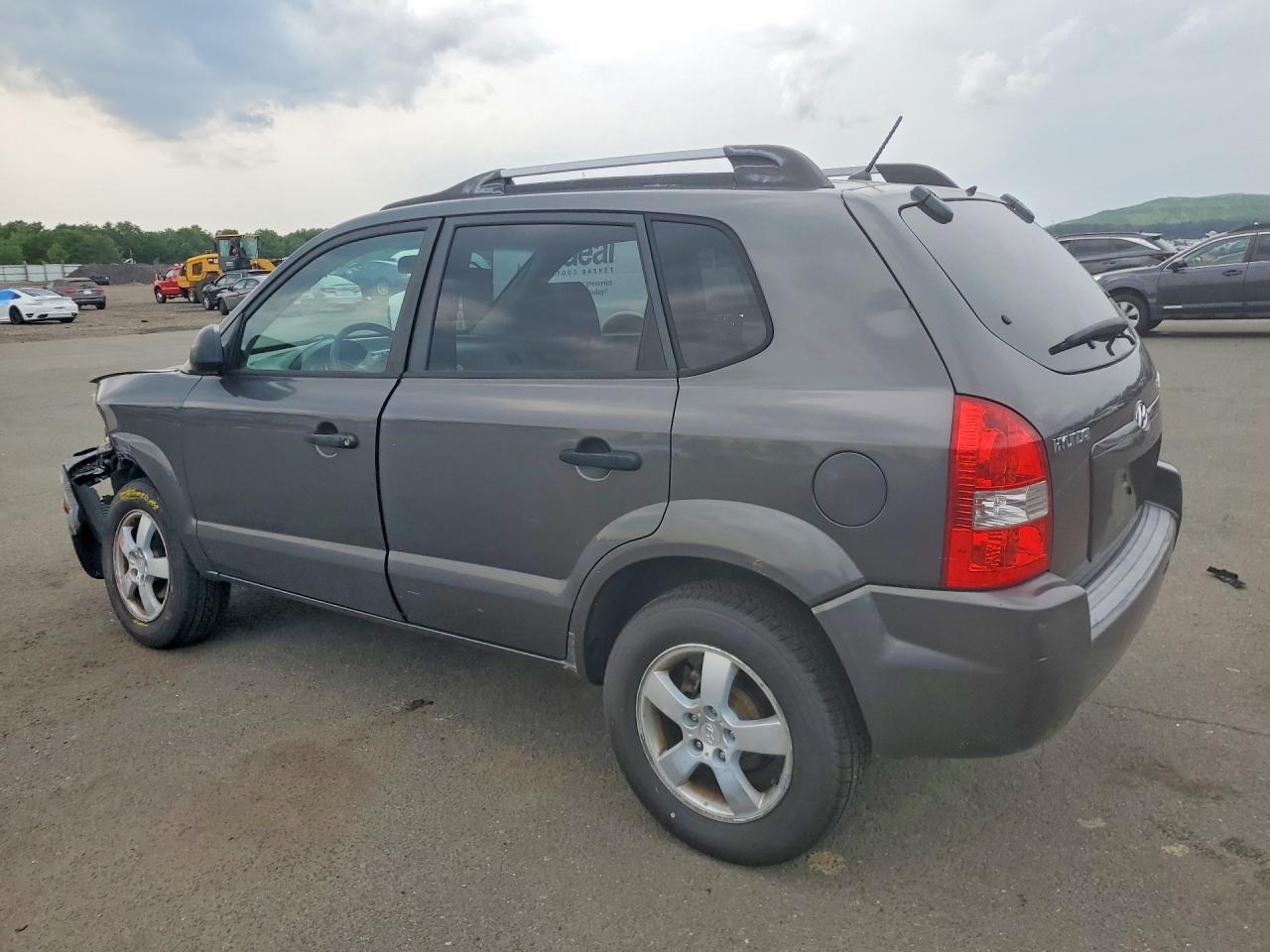 2007 Hyundai Tucson Gls Gray vin: KM8JM12B87U633387