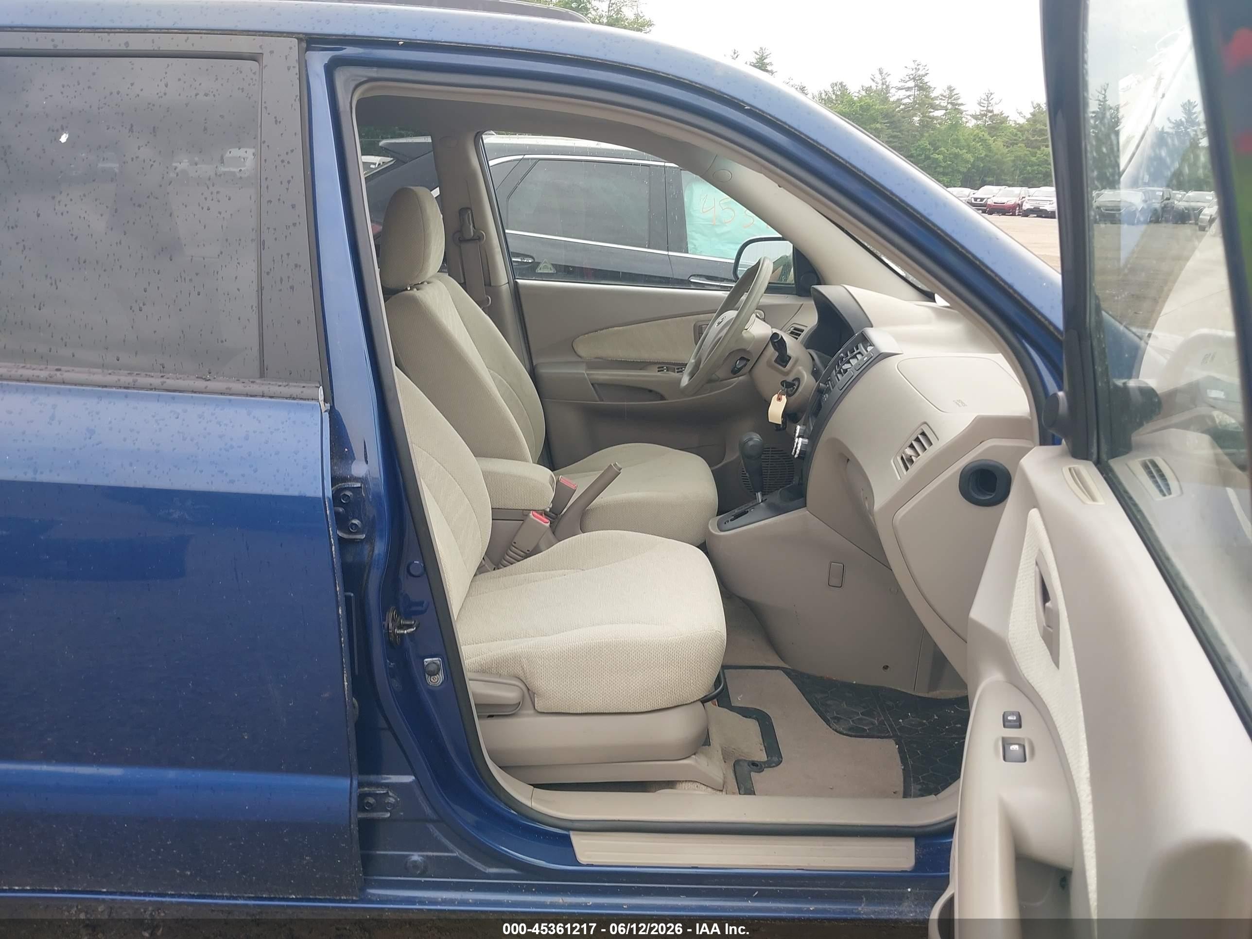 2005 Hyundai Tucson Gl Blue vin: KM8JM12B95U219919