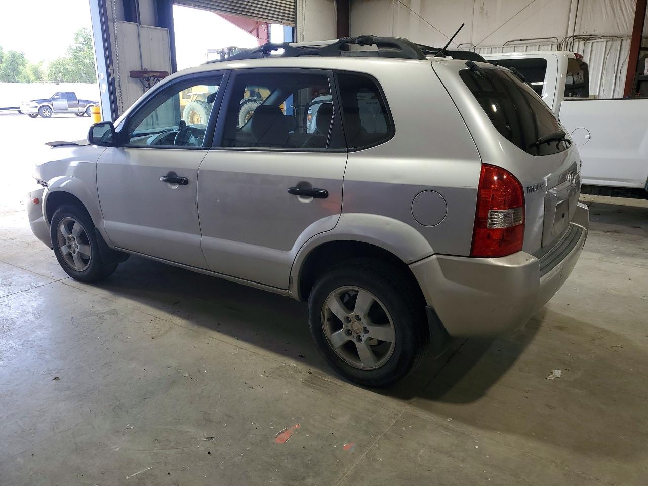 2006 Hyundai Tucson Gl Silver vin: KM8JM12B96U289292