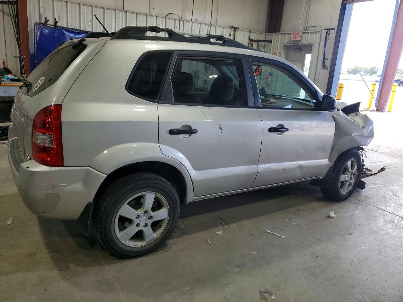 2006 Hyundai Tucson Gl Silver vin: KM8JM12B96U289292
