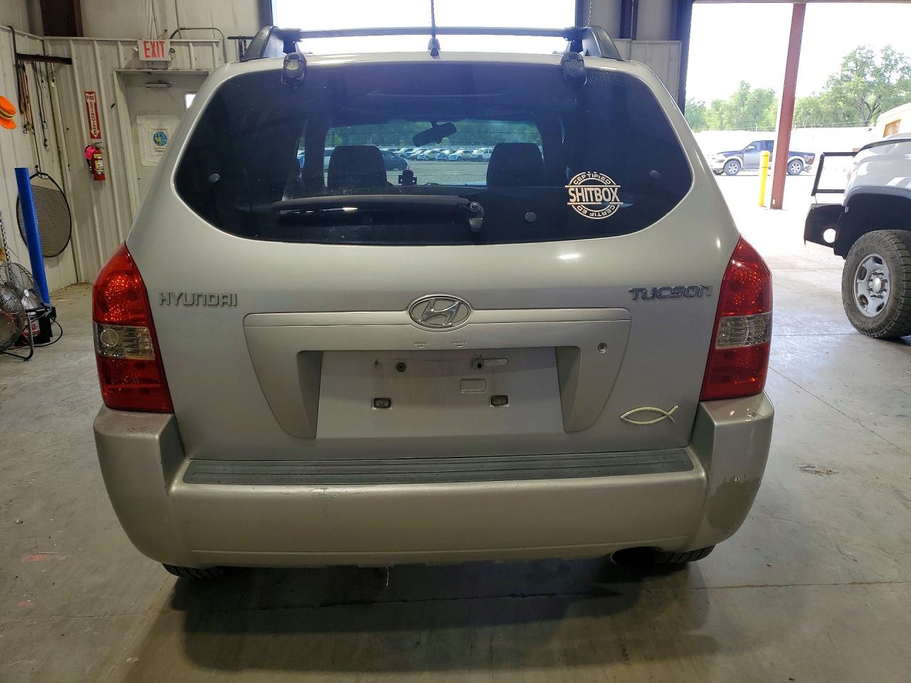2006 Hyundai Tucson Gl Silver vin: KM8JM12B96U289292