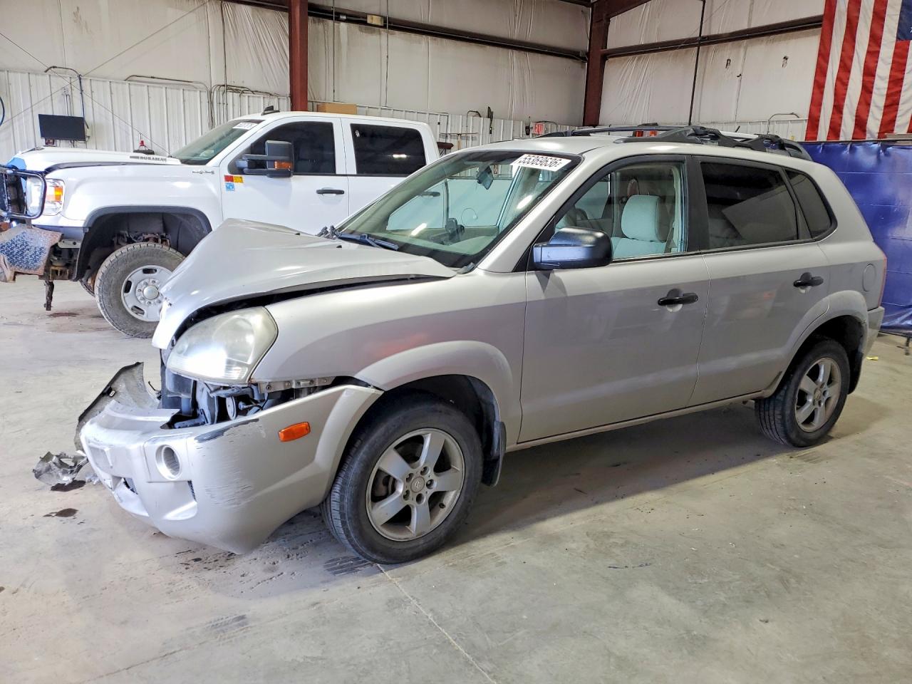 2006 Hyundai Tucson Gl Silver vin: KM8JM12B96U289292