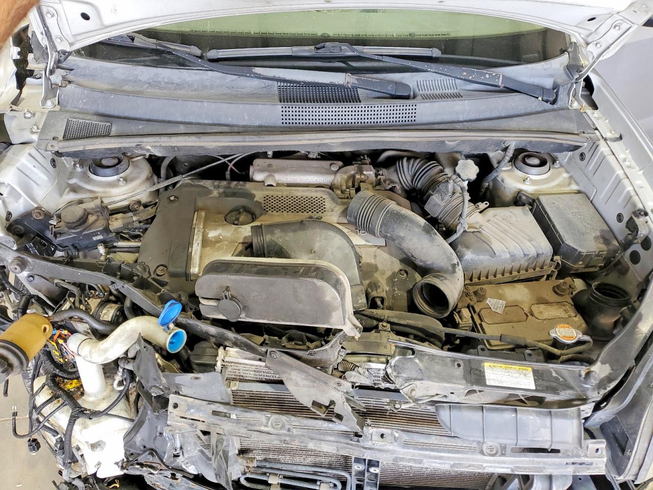 2006 Hyundai Tucson Gl Silver vin: KM8JM12B96U289292