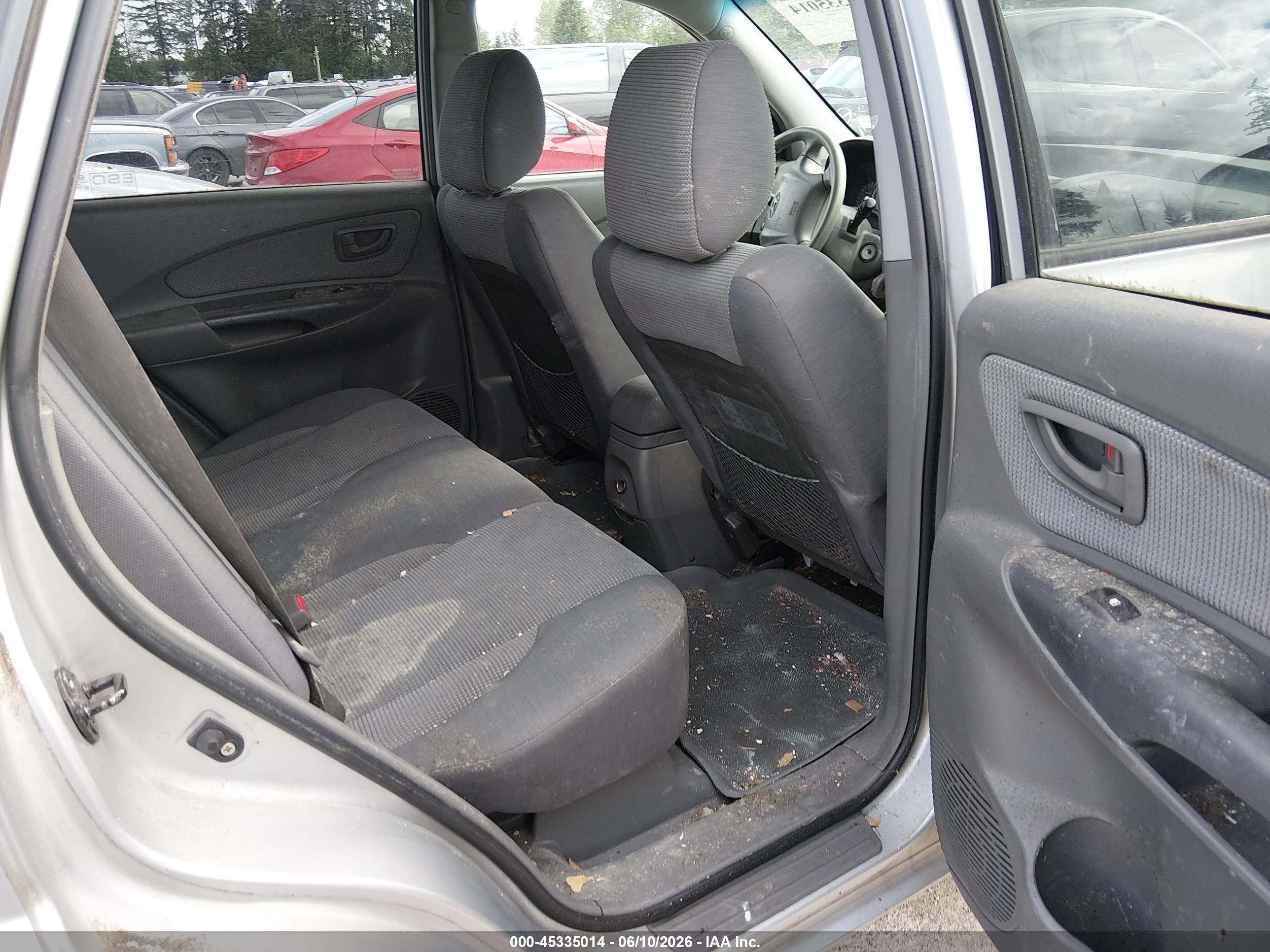 2007 Hyundai Tucson Gls Silver vin: KM8JM12B97U500587