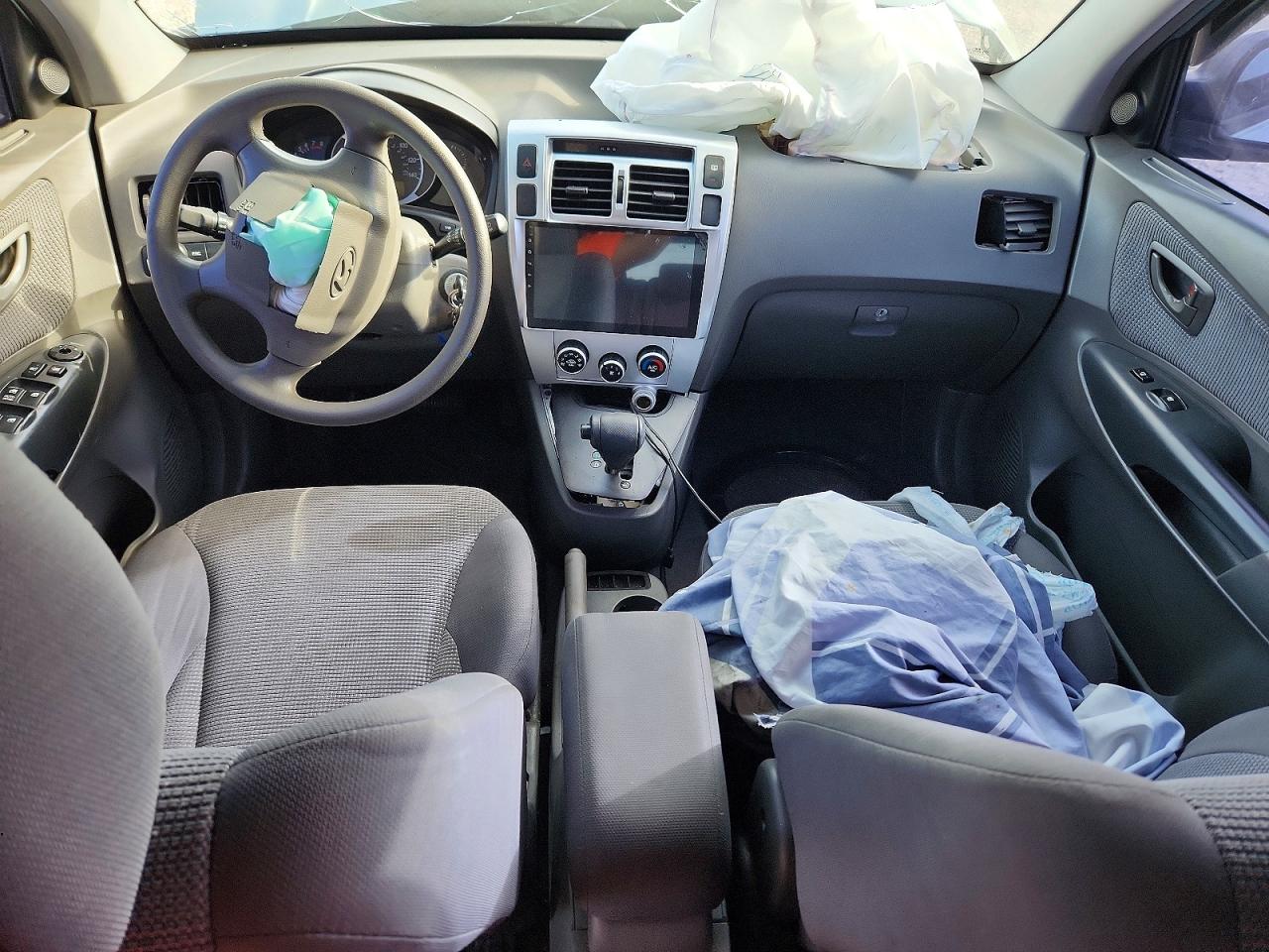 2007 Hyundai Tucson Gls Silver vin: KM8JM12B97U616601