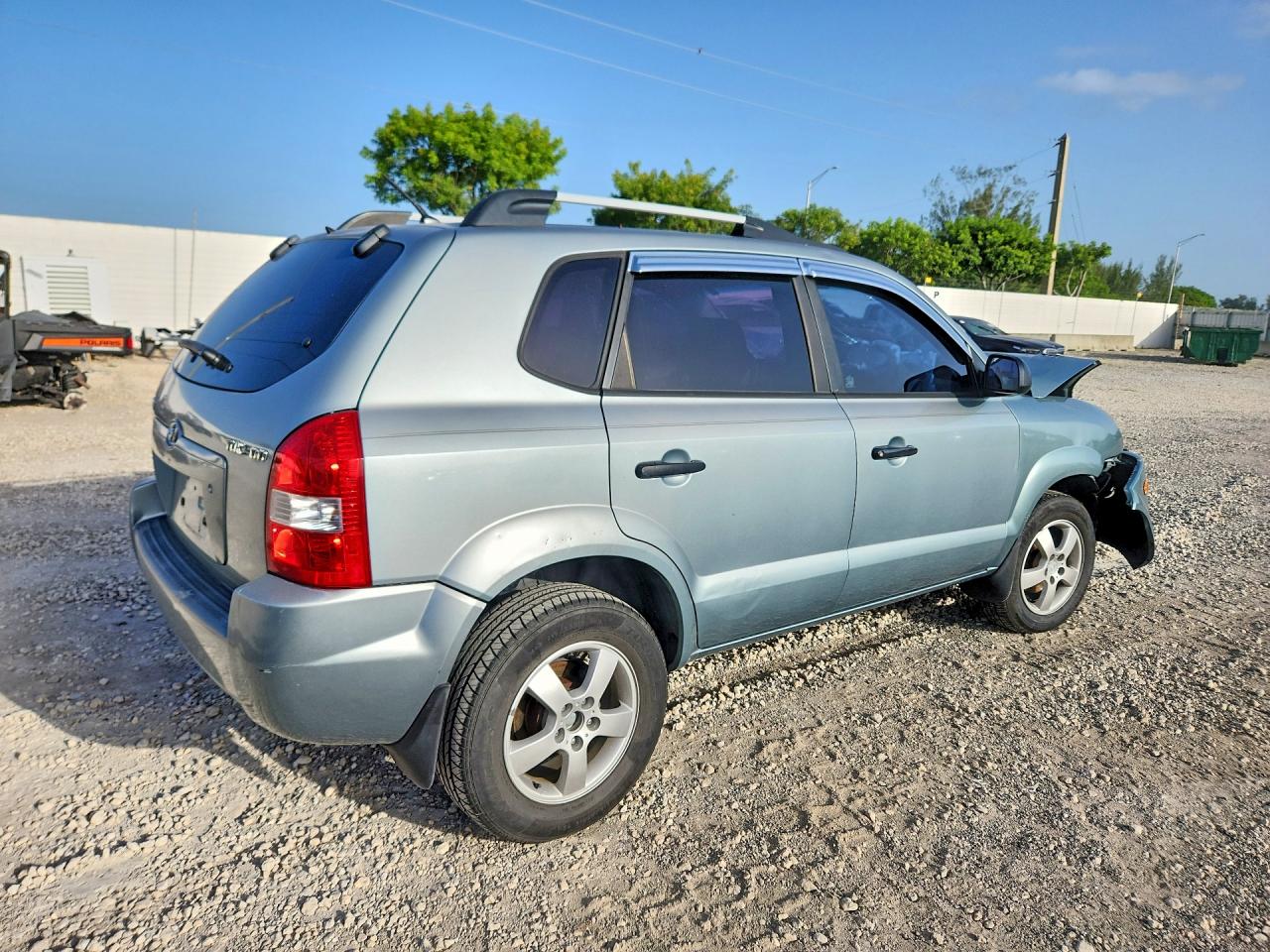 2007 Hyundai Tucson Gls Silver vin: KM8JM12B97U616601