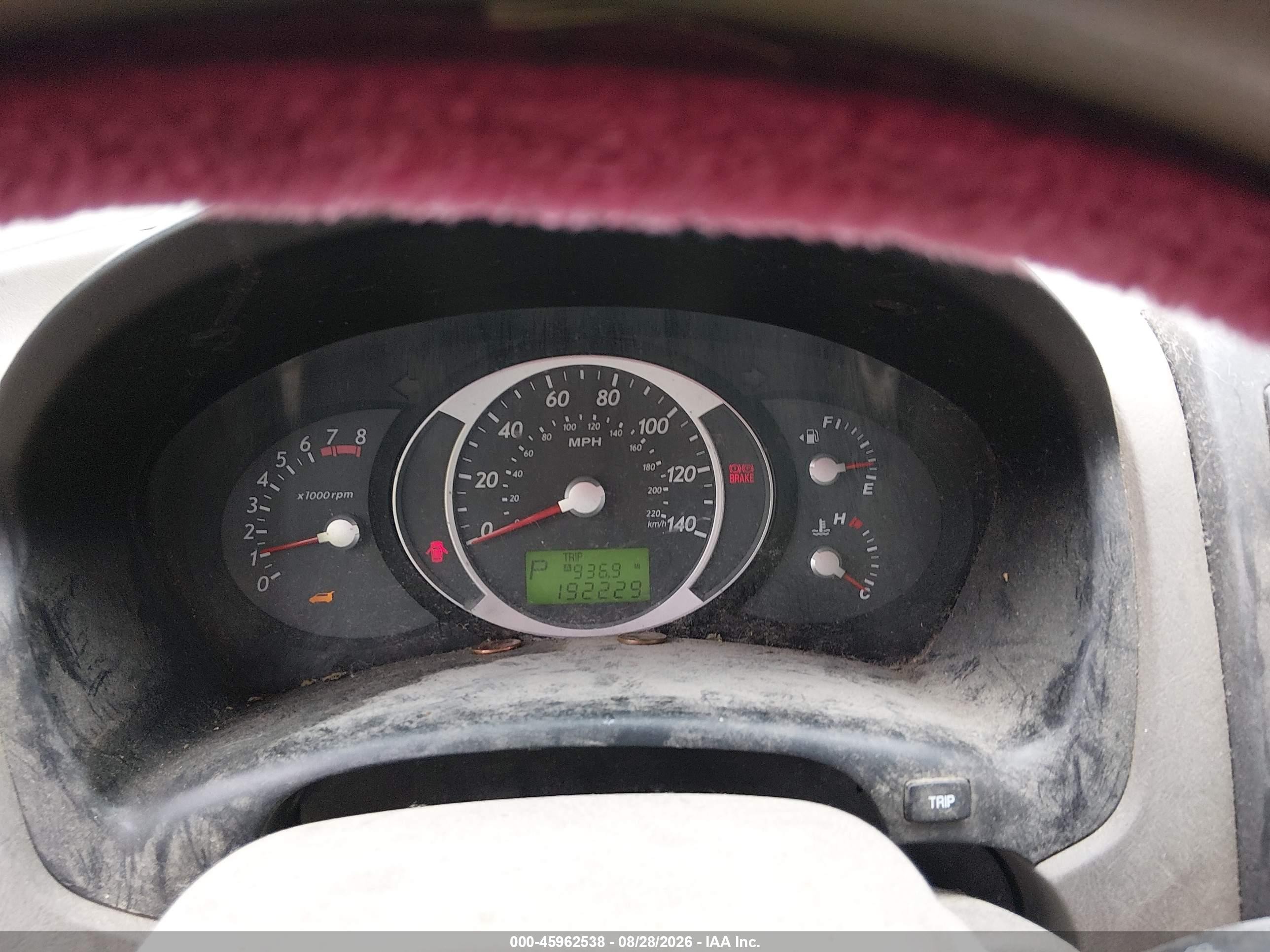 2008 Hyundai Tucson Gls Gold vin: KM8JM12B98U709829