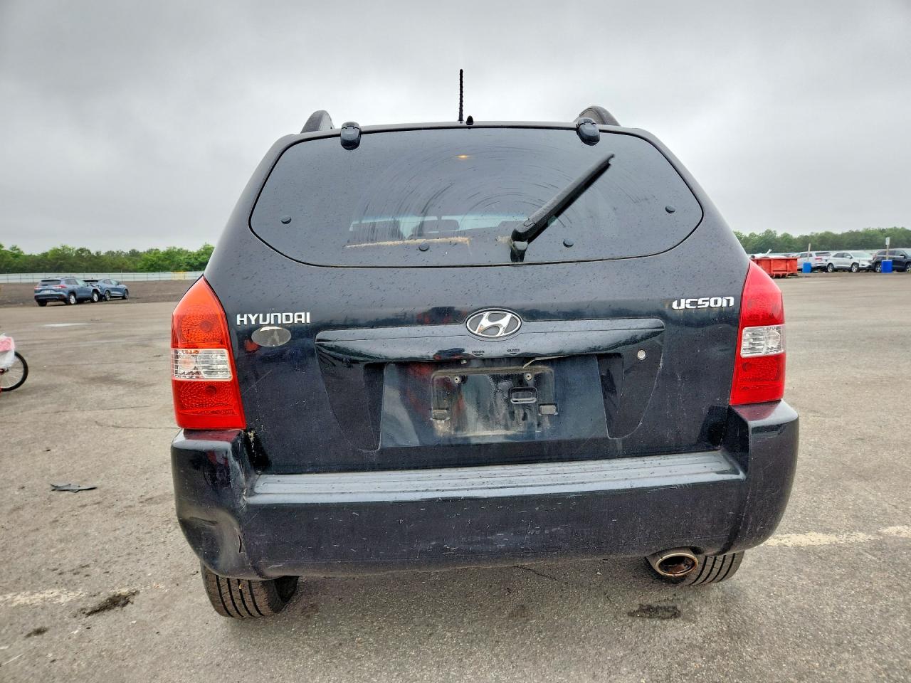2008 Hyundai Tucson Gls Черный vin: KM8JM12B98U731605