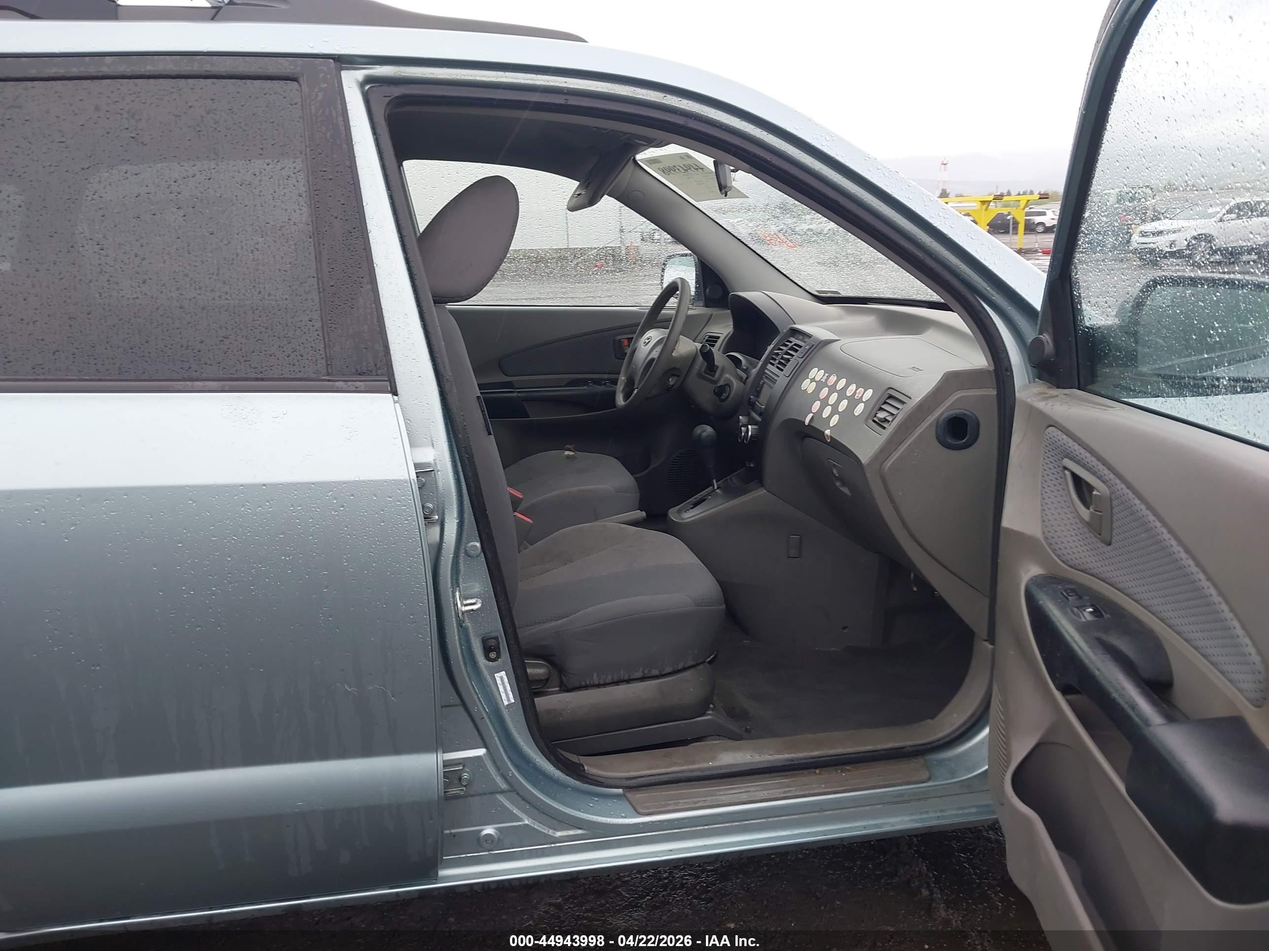 2009 Hyundai Tucson Gls Blue vin: KM8JM12B99U037854