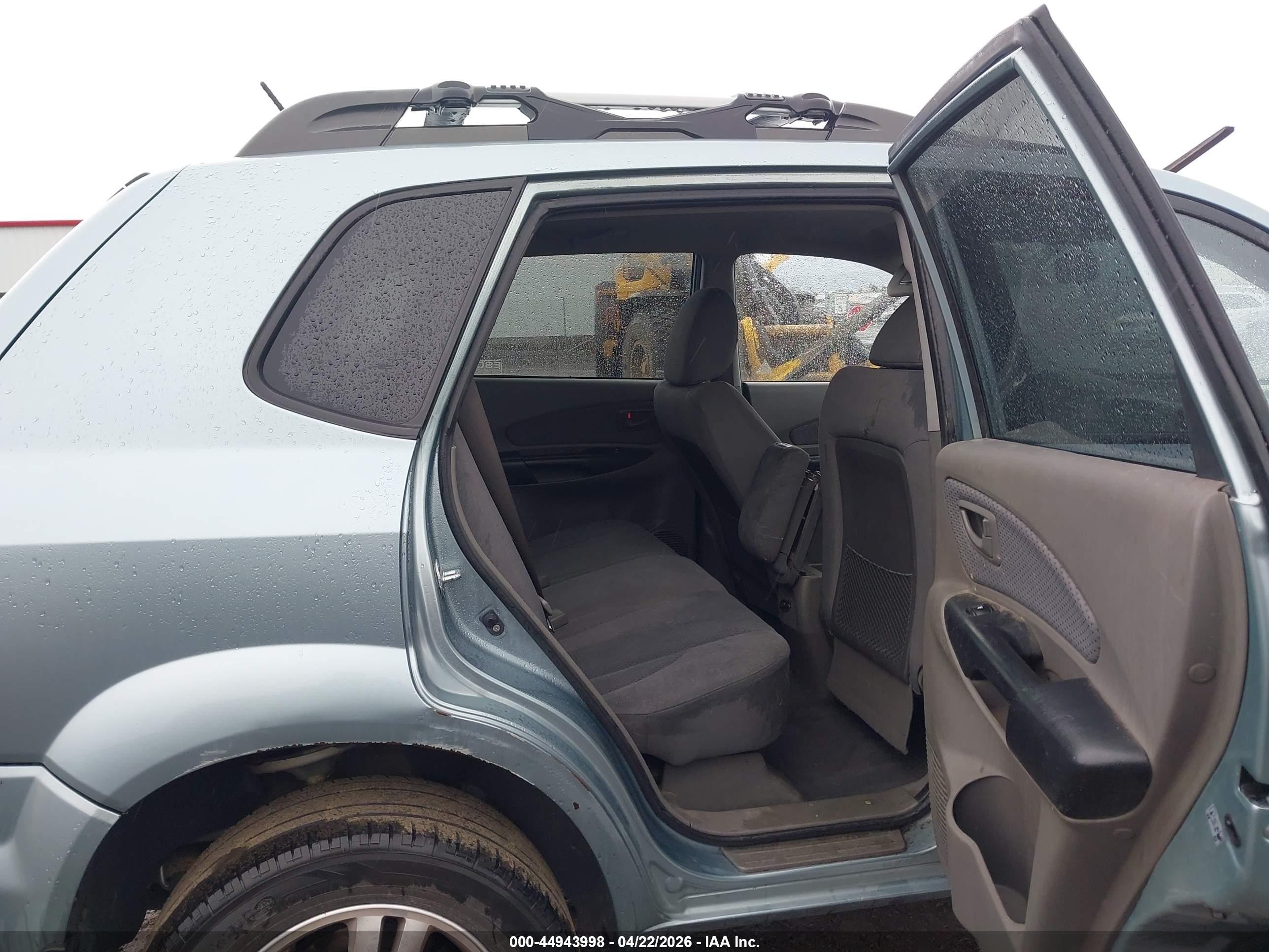 2009 Hyundai Tucson Gls Blue vin: KM8JM12B99U037854