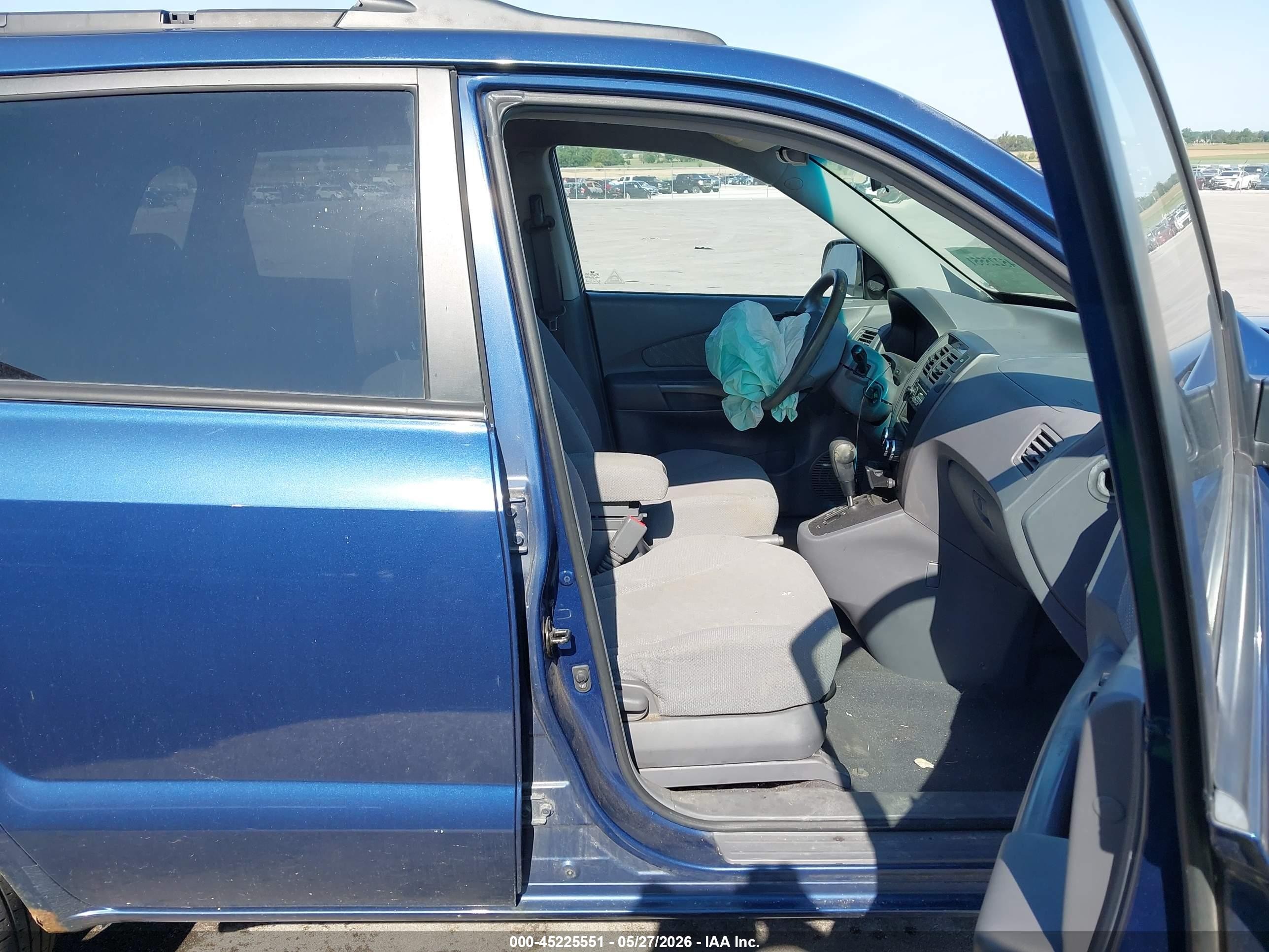 2005 Hyundai Tucson Gl Blue vin: KM8JM12BX5U082165