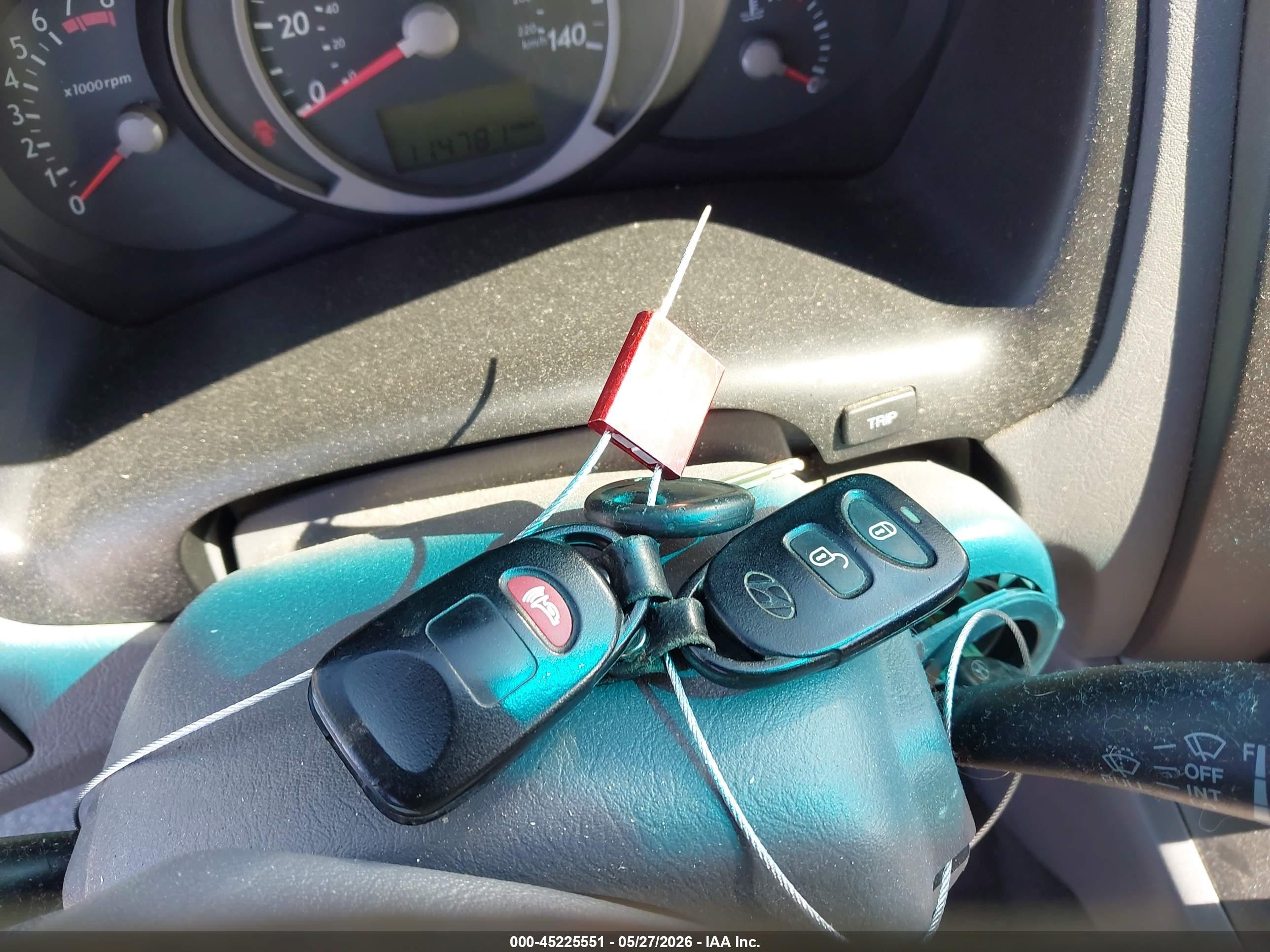 2005 Hyundai Tucson Gl Blue vin: KM8JM12BX5U082165