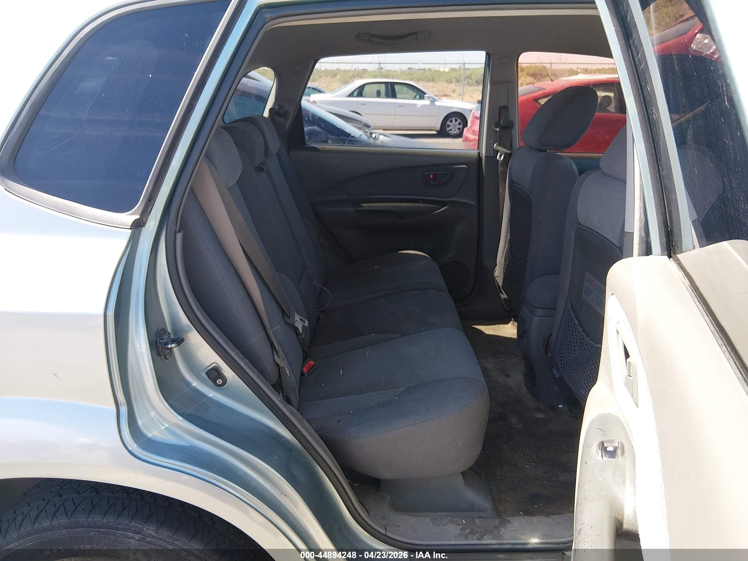 2006 Hyundai Tucson Gl Gray vin: KM8JM12BX6U250615