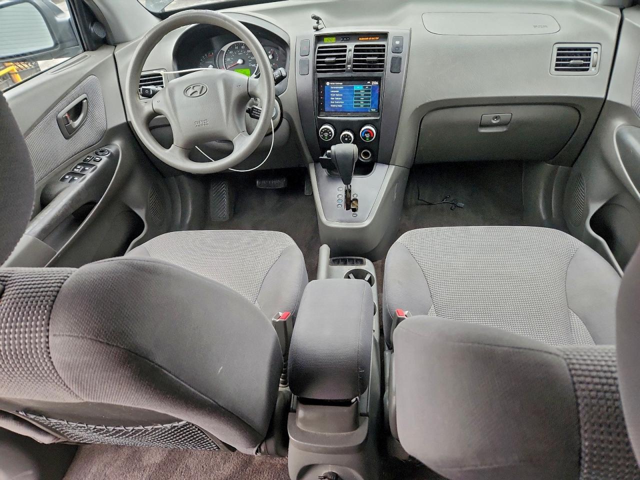 2006 Hyundai Tucson Gl Black vin: KM8JM12BX6U337334
