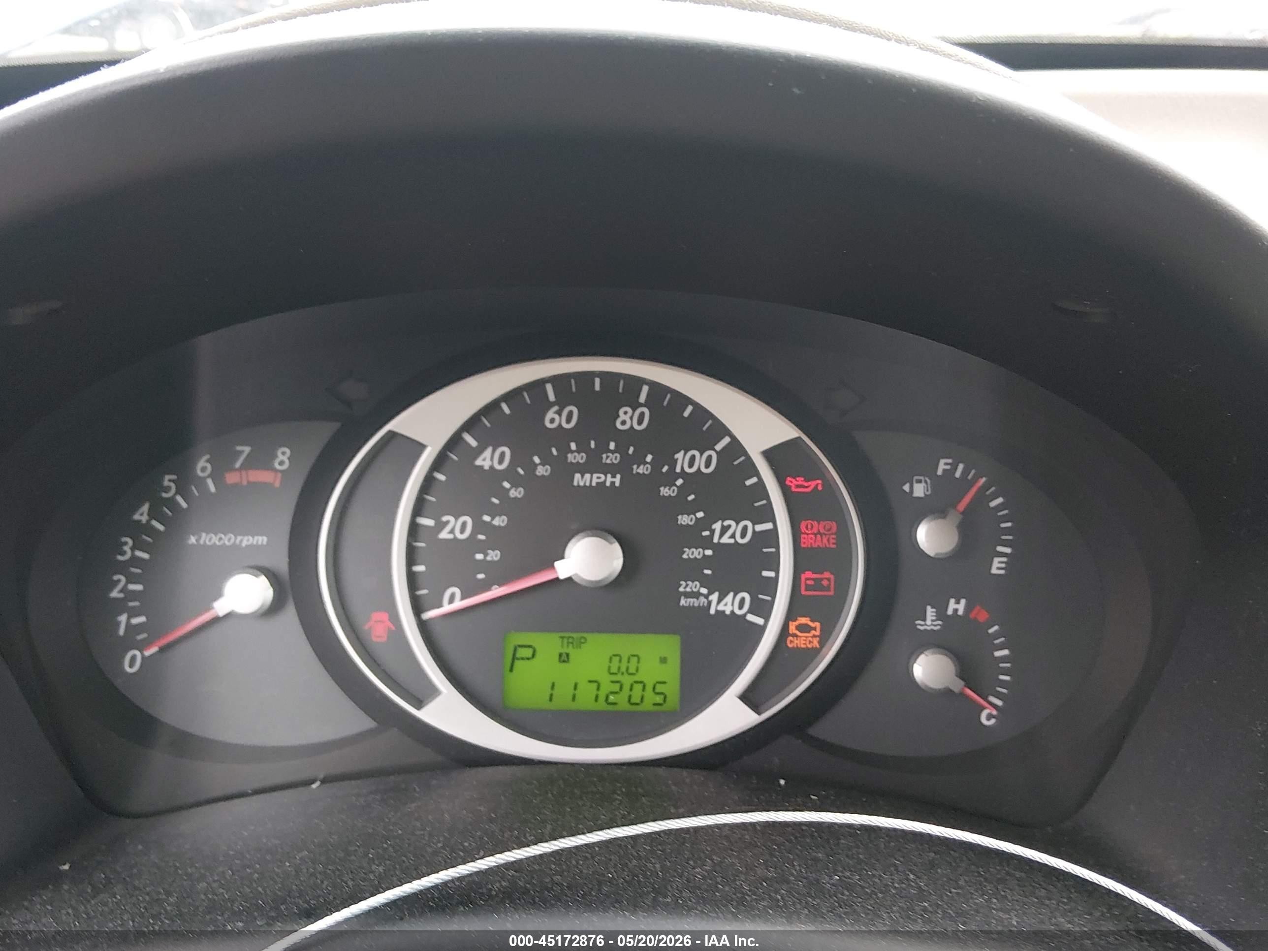 2007 Hyundai Tucson Gls Blue vin: KM8JM12BX7U504115
