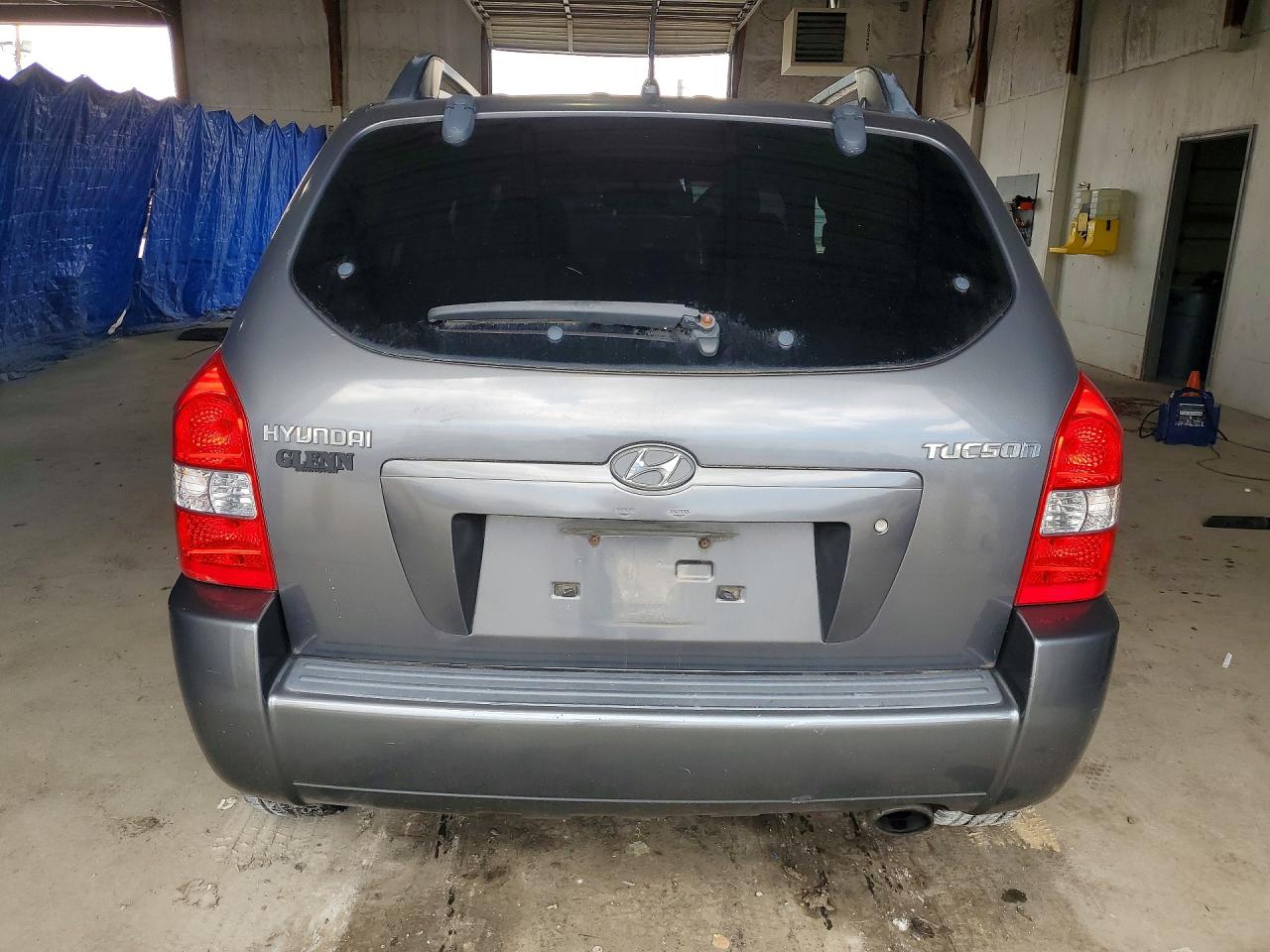 2008 Hyundai Tucson Gls Gray vin: KM8JM12BX8U712609