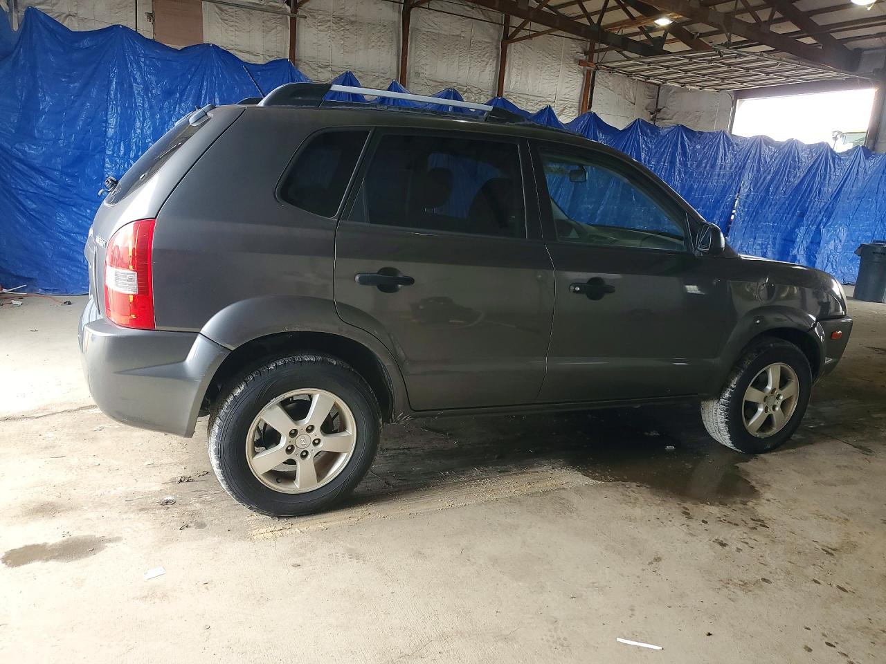 2008 Hyundai Tucson Gls Gray vin: KM8JM12BX8U712609